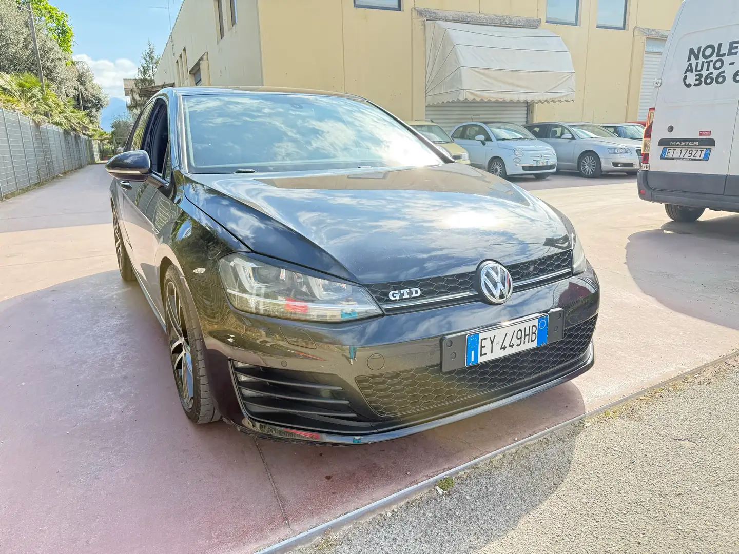 Volkswagen Golf GTD 2.0 184CV AUTO.  MOTORE NUOVO CERTIFICATO FATTURA Nero - 2