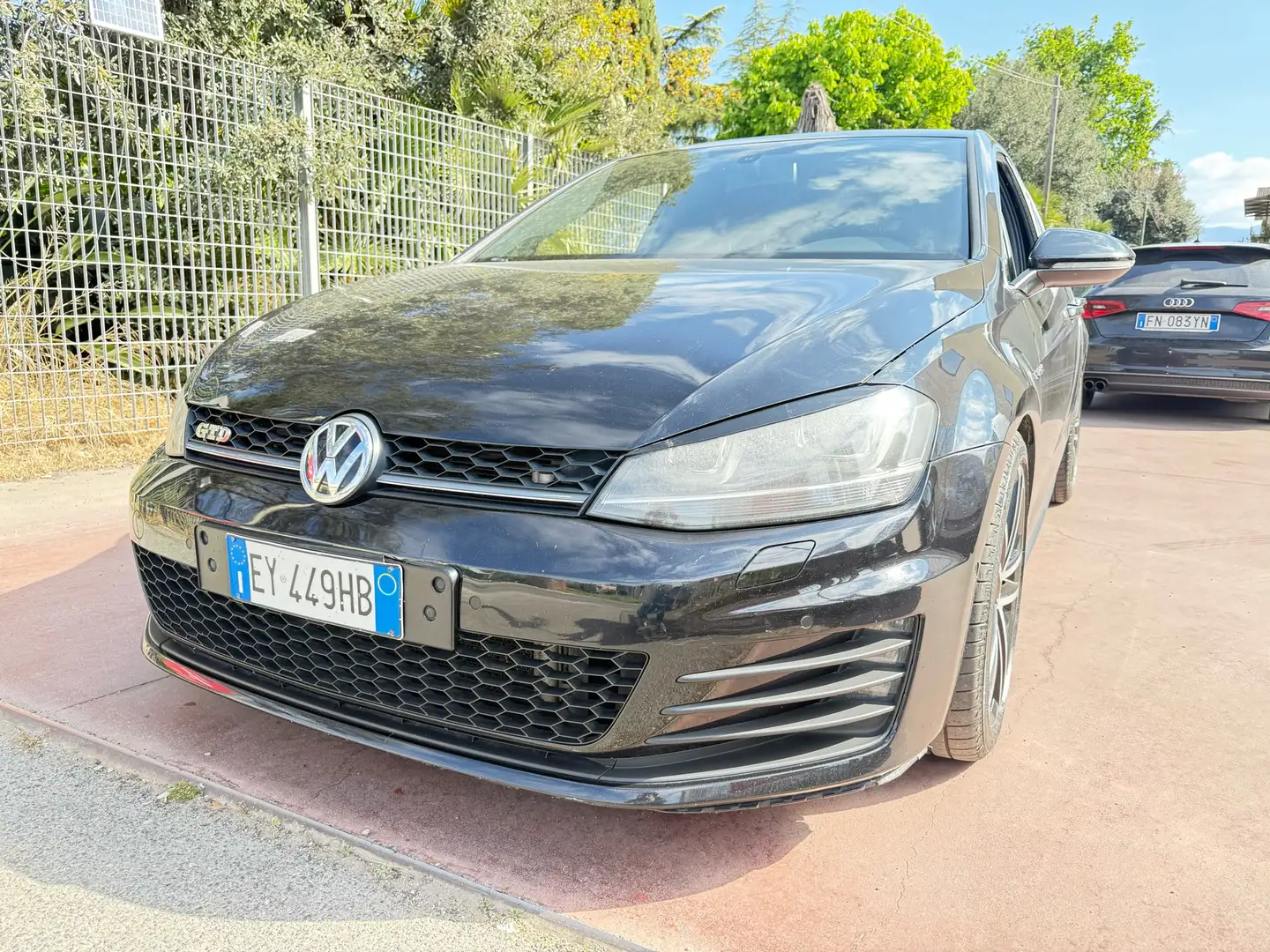 Volkswagen Golf GTD 2.0 184CV AUTO.  MOTORE NUOVO CERTIFICATO FATTURA Nero - 1