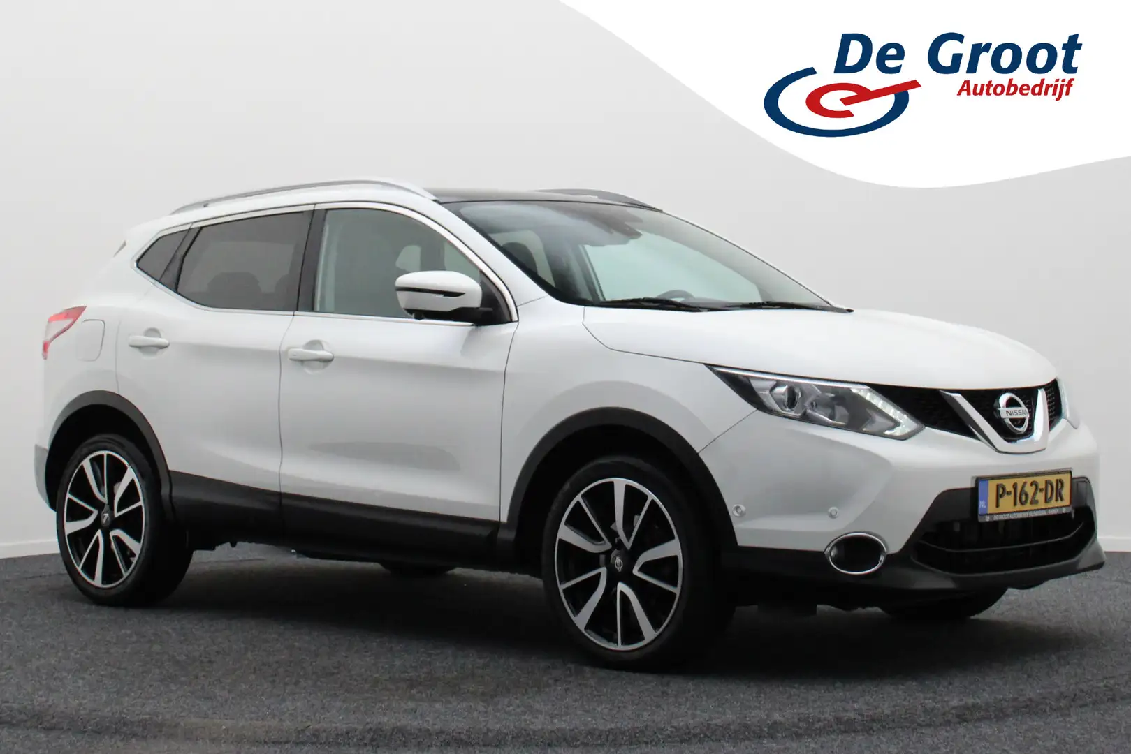 Nissan Qashqai 1.2 N-Connecta Leer, 360° Camera, Panoramadak, Ver Blanco - 1