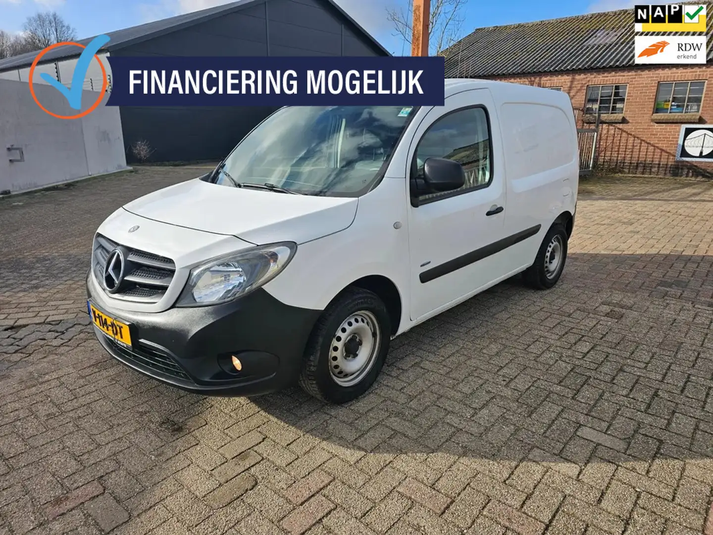 Mercedes-Benz Citan 108 CDI BlueEFFICIENCY,Apk,Nap,Airco,Euro6 Blanc - 1