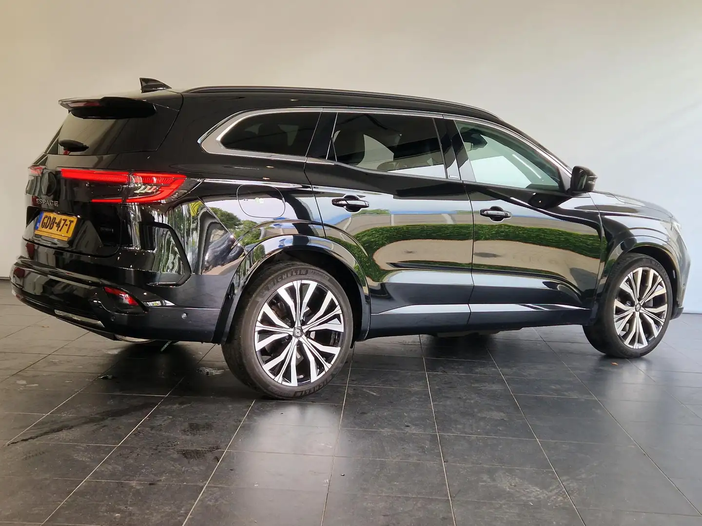 Renault Espace E-Tech full hybrid 200 iconic 7p. LEDEREN BEKLEDIN Noir - 2