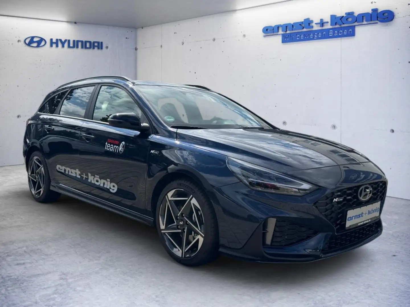 Hyundai i30 Kombi 1.5 T-GDI 48V-Hybrid N Line Blau - 2