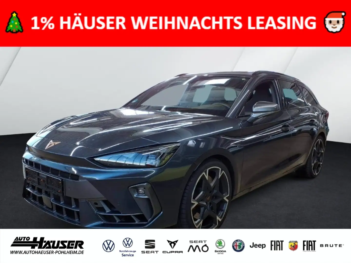 CUPRA Leon Sportstourer VZ 2.0 TSI DSG 4Drive DCC PANO AHK SE Grau - 1