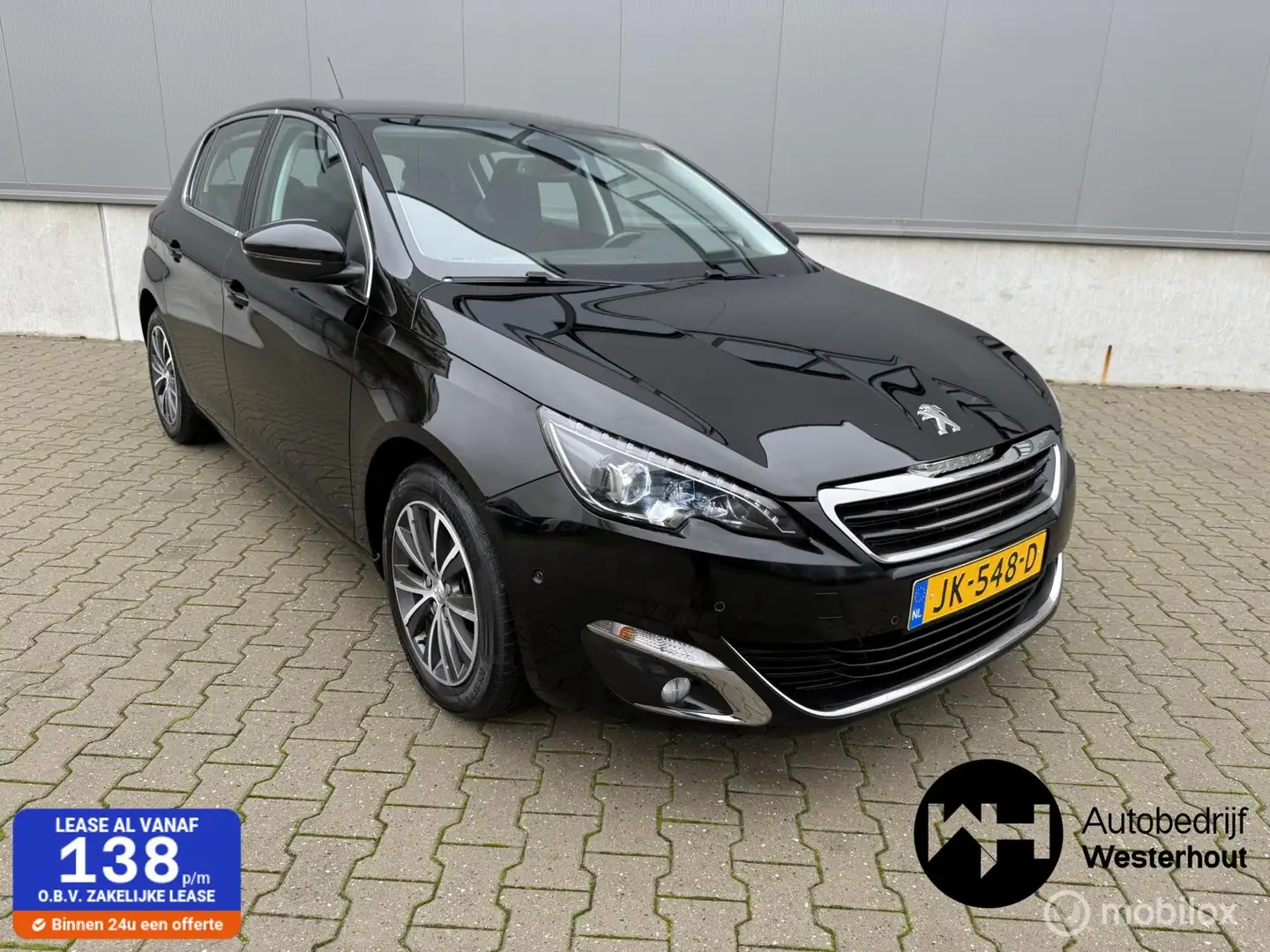 Peugeot 308 1.2 PureTech Allure Automaat Led Navi Camera Schwarz - 1