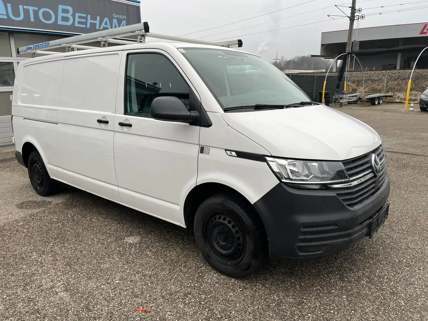 Volkswagen T6 Kombi T6.1 LR 2,0 TDI Klima-AHK Netto: 16658.- Weiß - 1