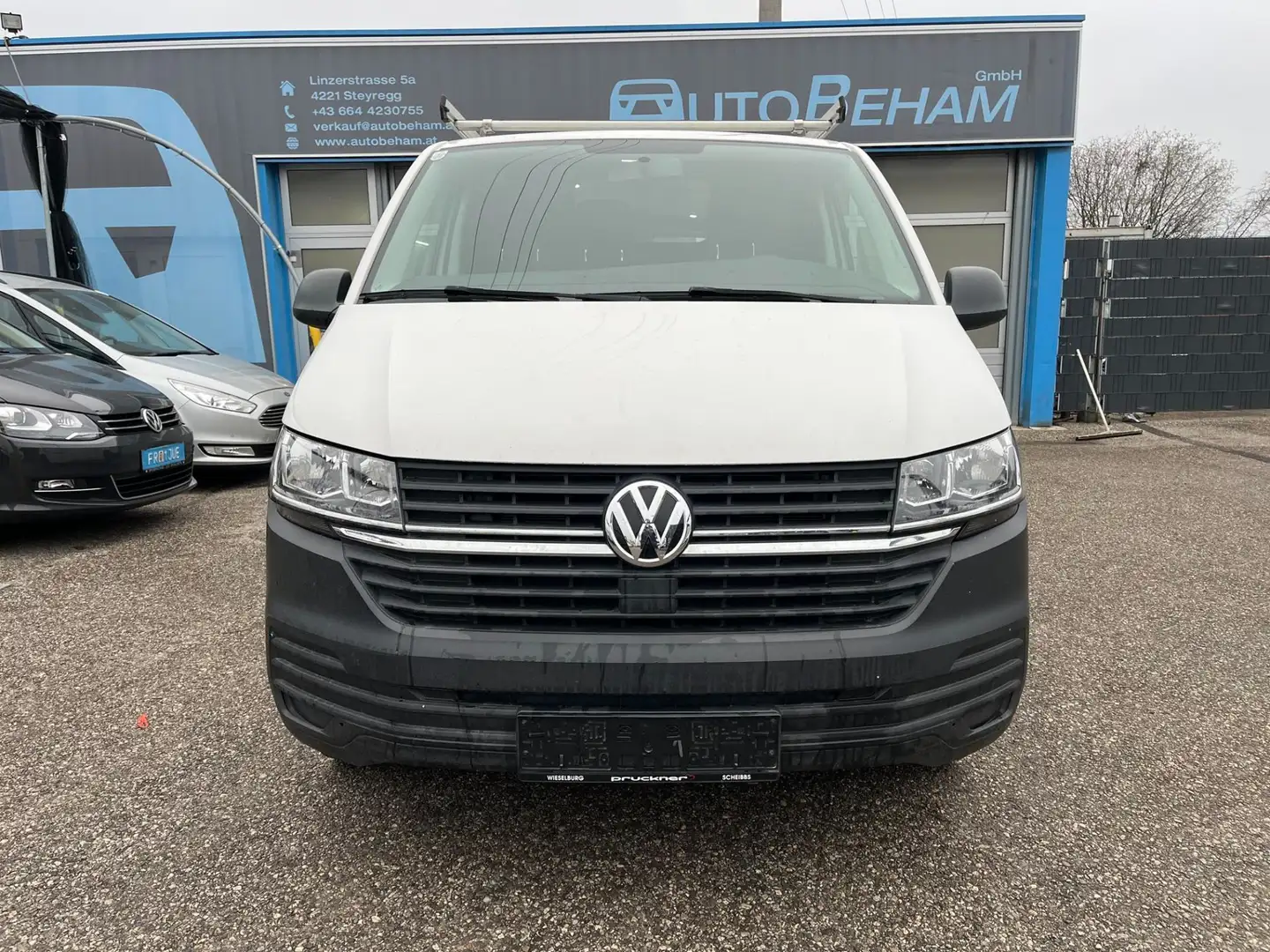 Volkswagen T6 Kombi T6.1 LR 2,0 TDI Klima-AHK Netto: 16658.- Weiß - 2