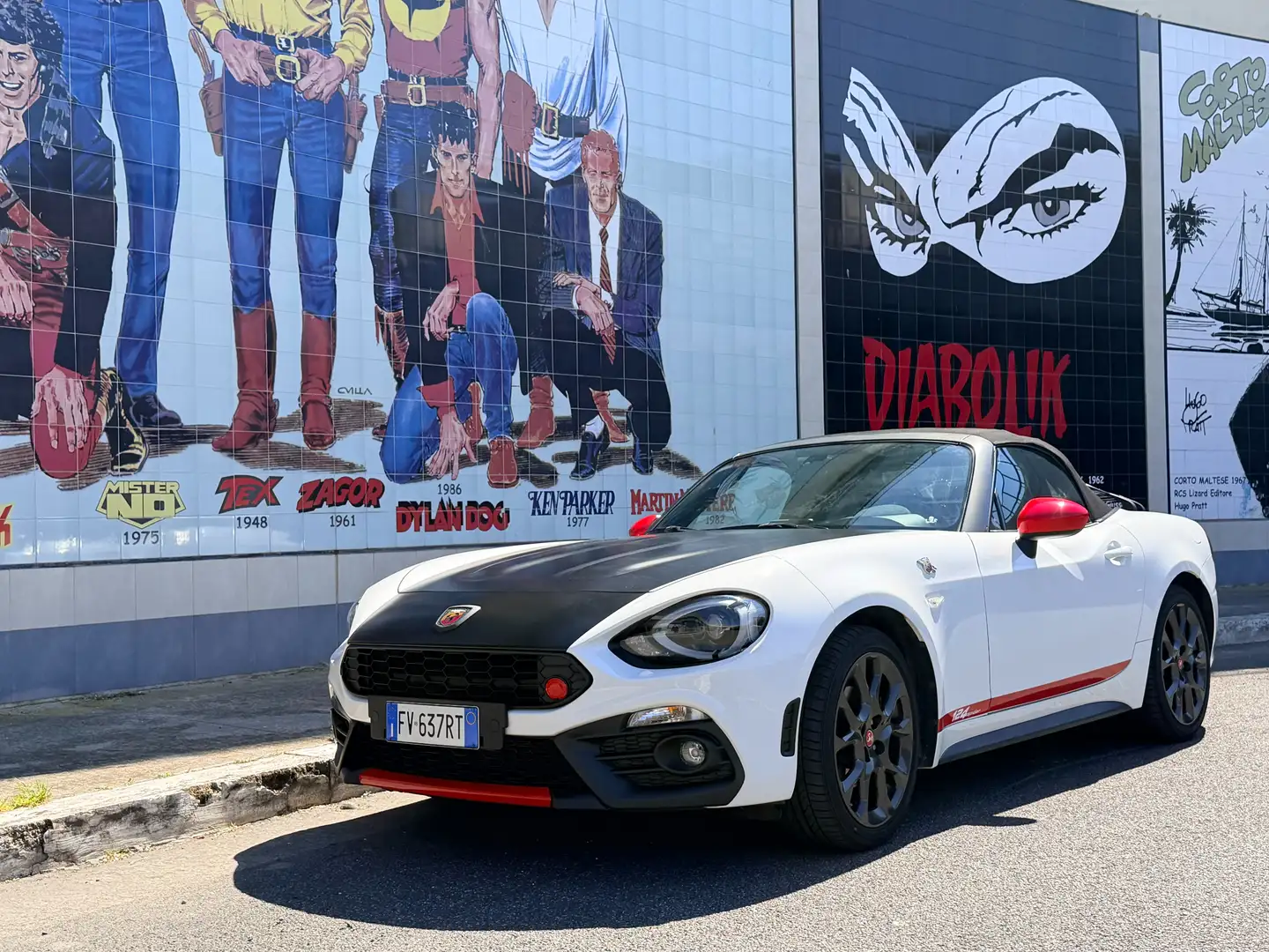 Abarth 124 Spider 124 Spider 1.4 t. m.air 170cv auto Weiß - 2