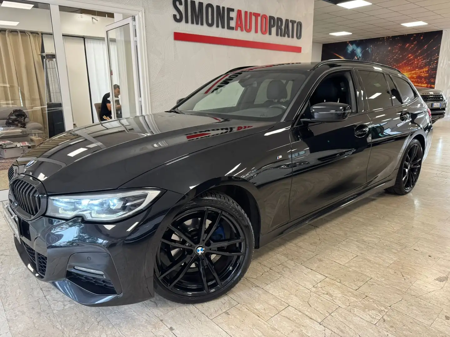 BMW 320 Serie 3 Touring 320d Touring 48V xdrive Msport Noir - 1