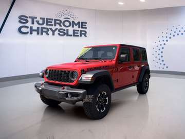JEEP WRANGLER RUBICON 2026 4X4 AUTOMATIQUE, 4 PORTES, VUS ROUGE OFFROAD EXTRÊME