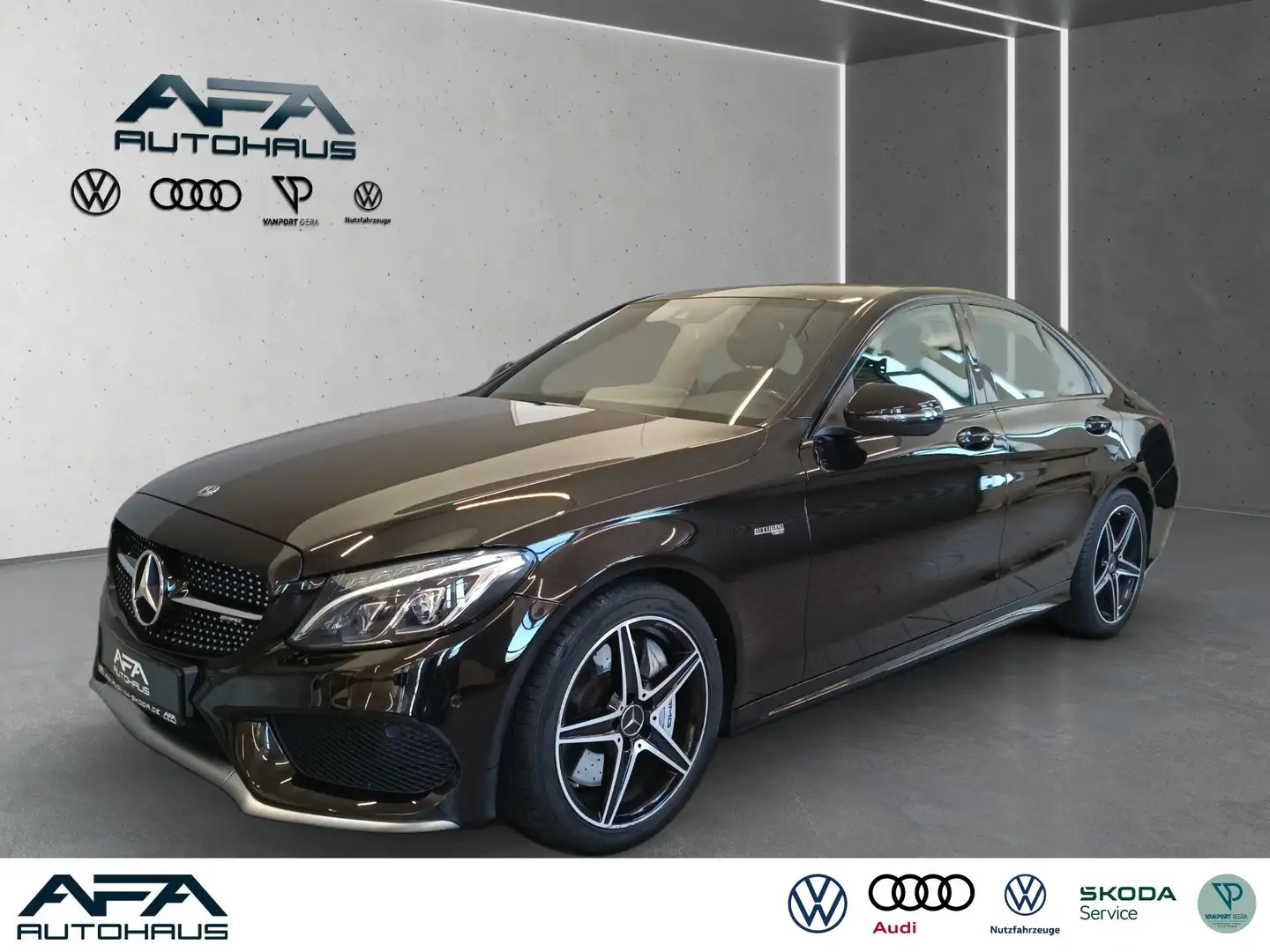 Mercedes-Benz C 43 AMG 4Matic Aut. Int. LED*COMAND Navi*RFK Zwart - 1