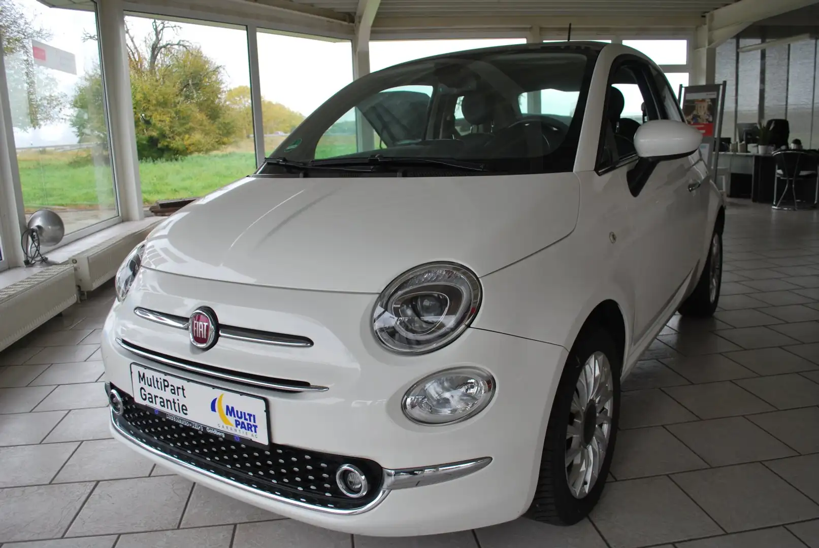 Fiat 500 1.2 8V Lounge Blanc - 1