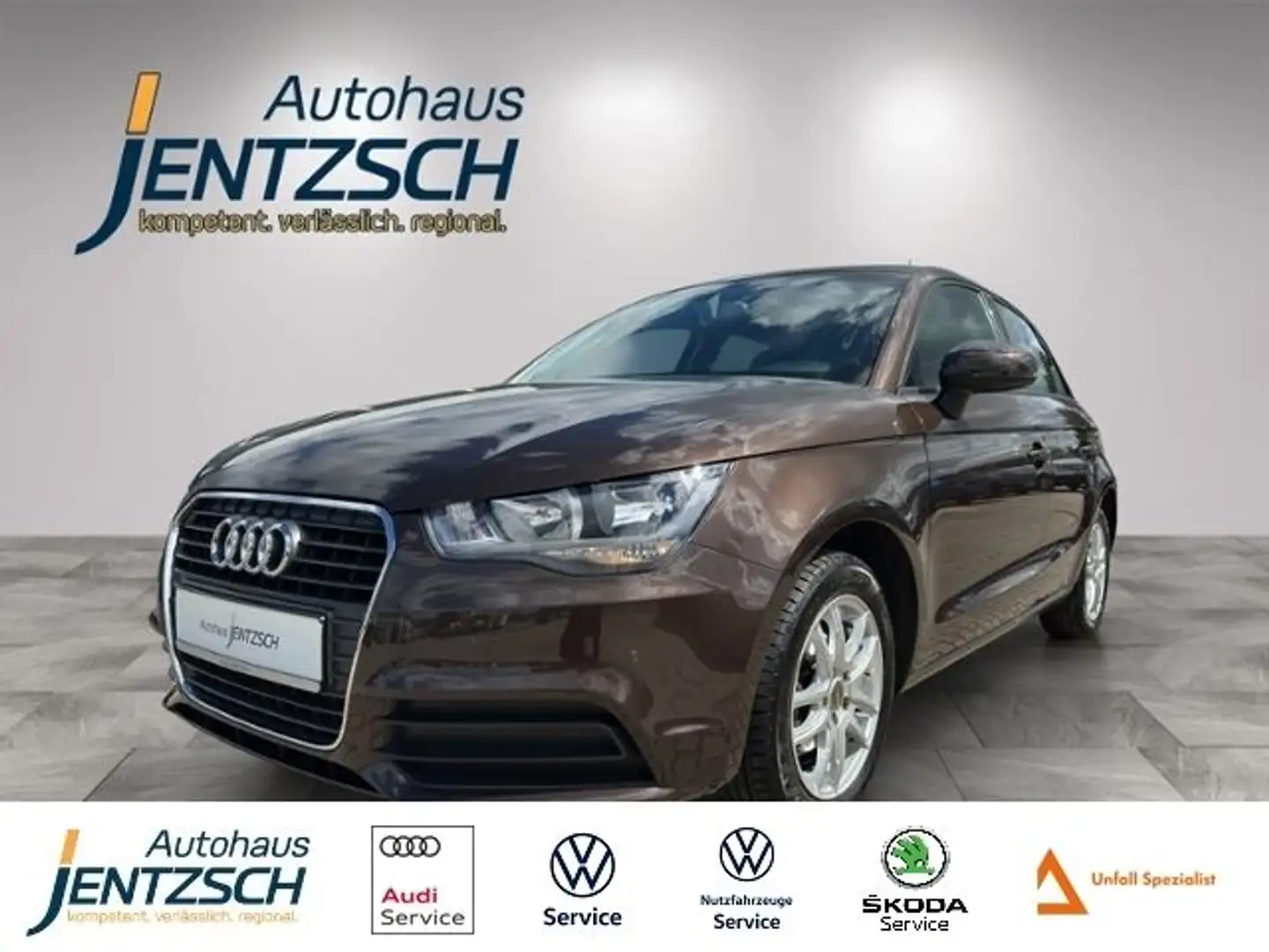 Audi A1 Sportback attraction Klimaaut./Sitzh. Braun - 1
