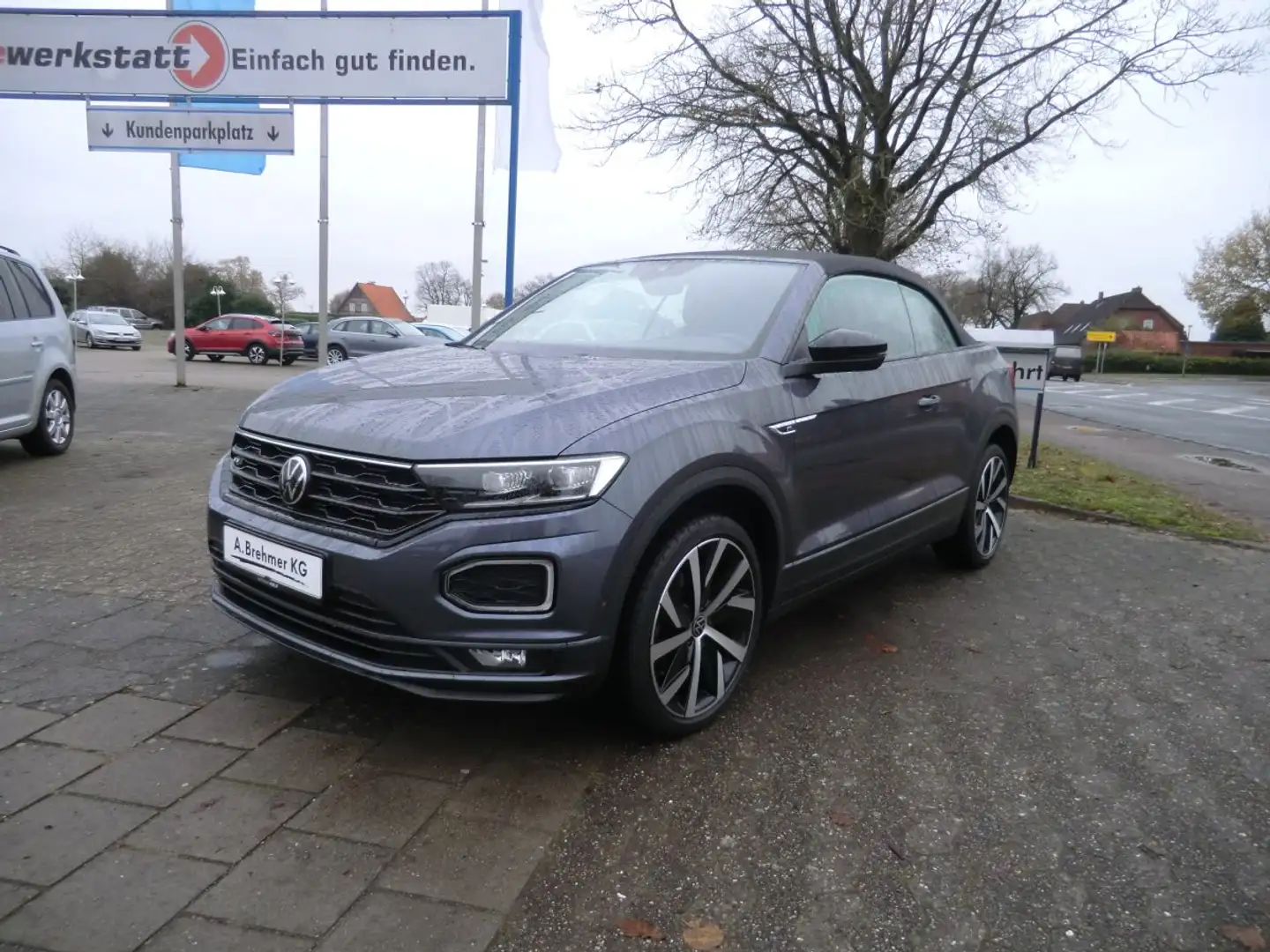 Volkswagen T-Roc Cabriolet 1.5 TSI DSG R-Line NAVI ACC DCC SHZ LHZ Grau - 2