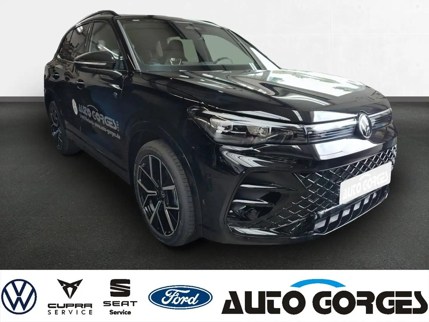 Volkswagen Tiguan R-Line 1.5l eTSI OPF DSG +WINTERPAKET+RFK Schwarz - 2