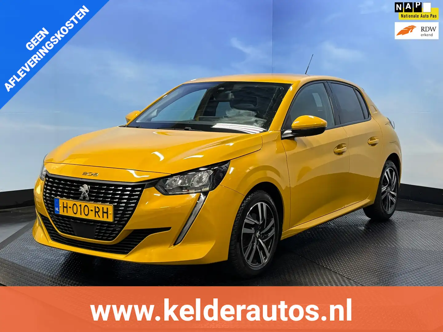 Peugeot 208 1.2 PureTech Blue Lease Allure Navi | Clima | Crui Geel - 1