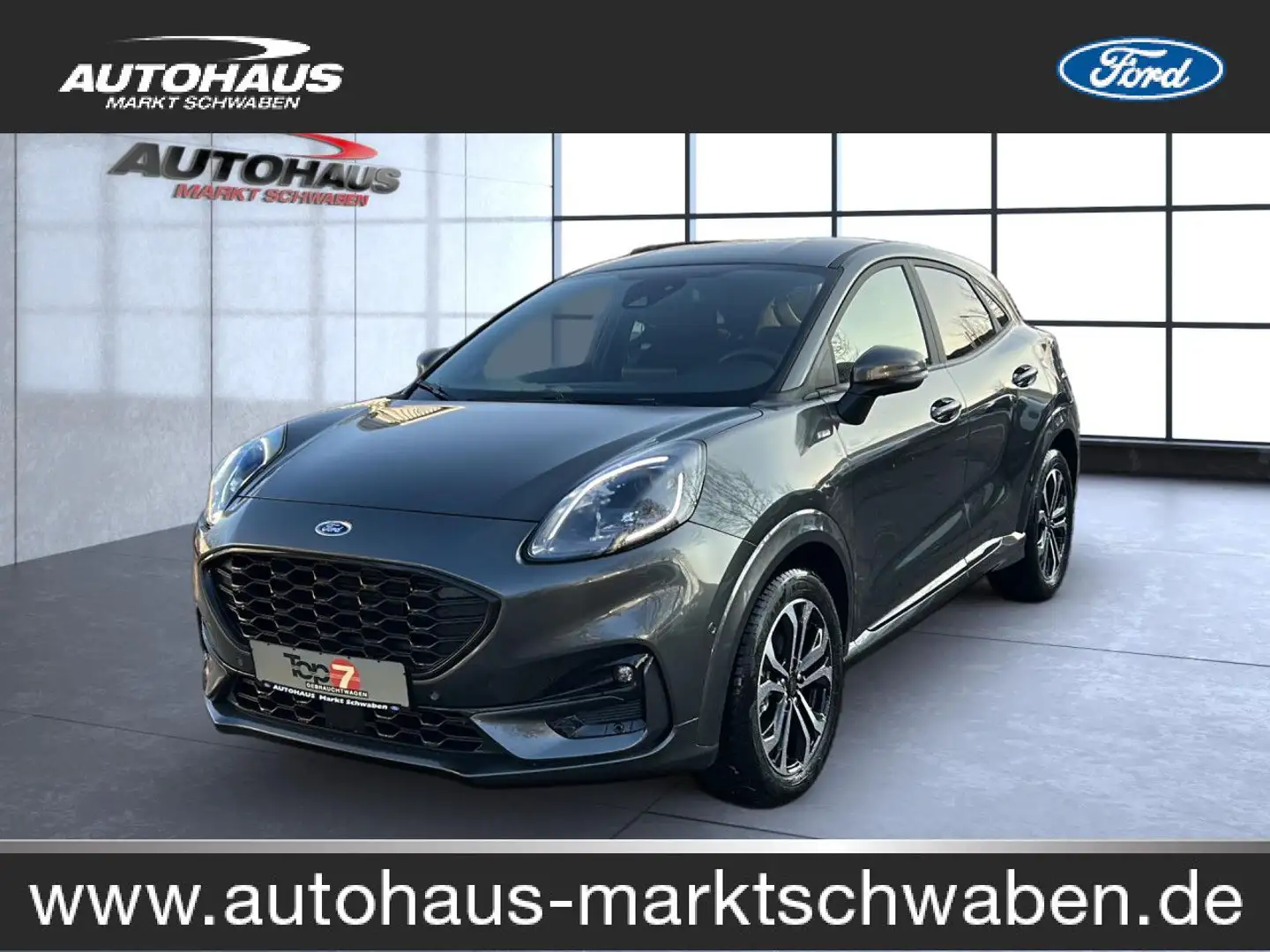 Ford Puma ST-Line Bluetooth Navi LED Klima Einparkhilfe Grau - 1