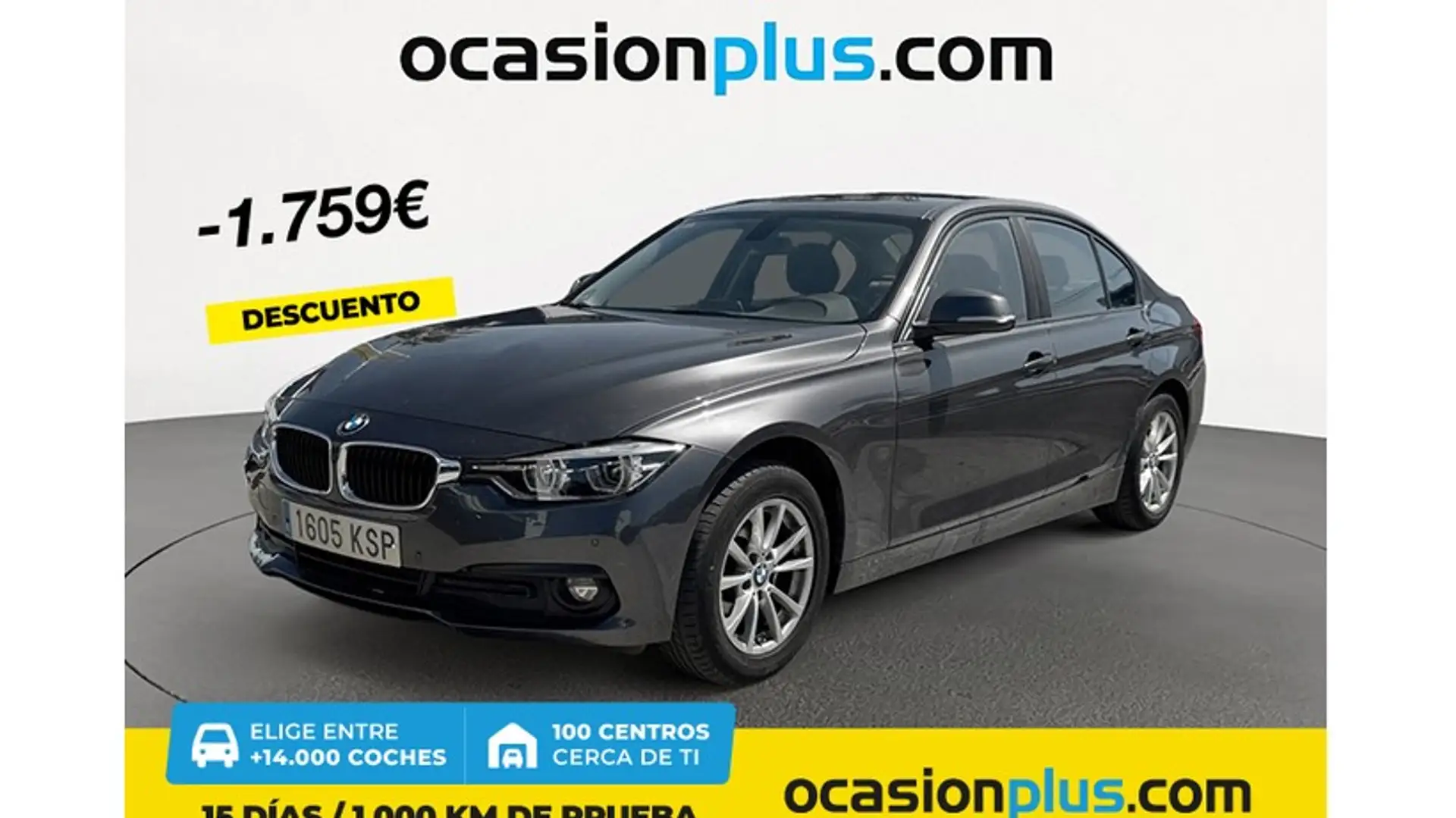 BMW 318 318d Business Gris - 1
