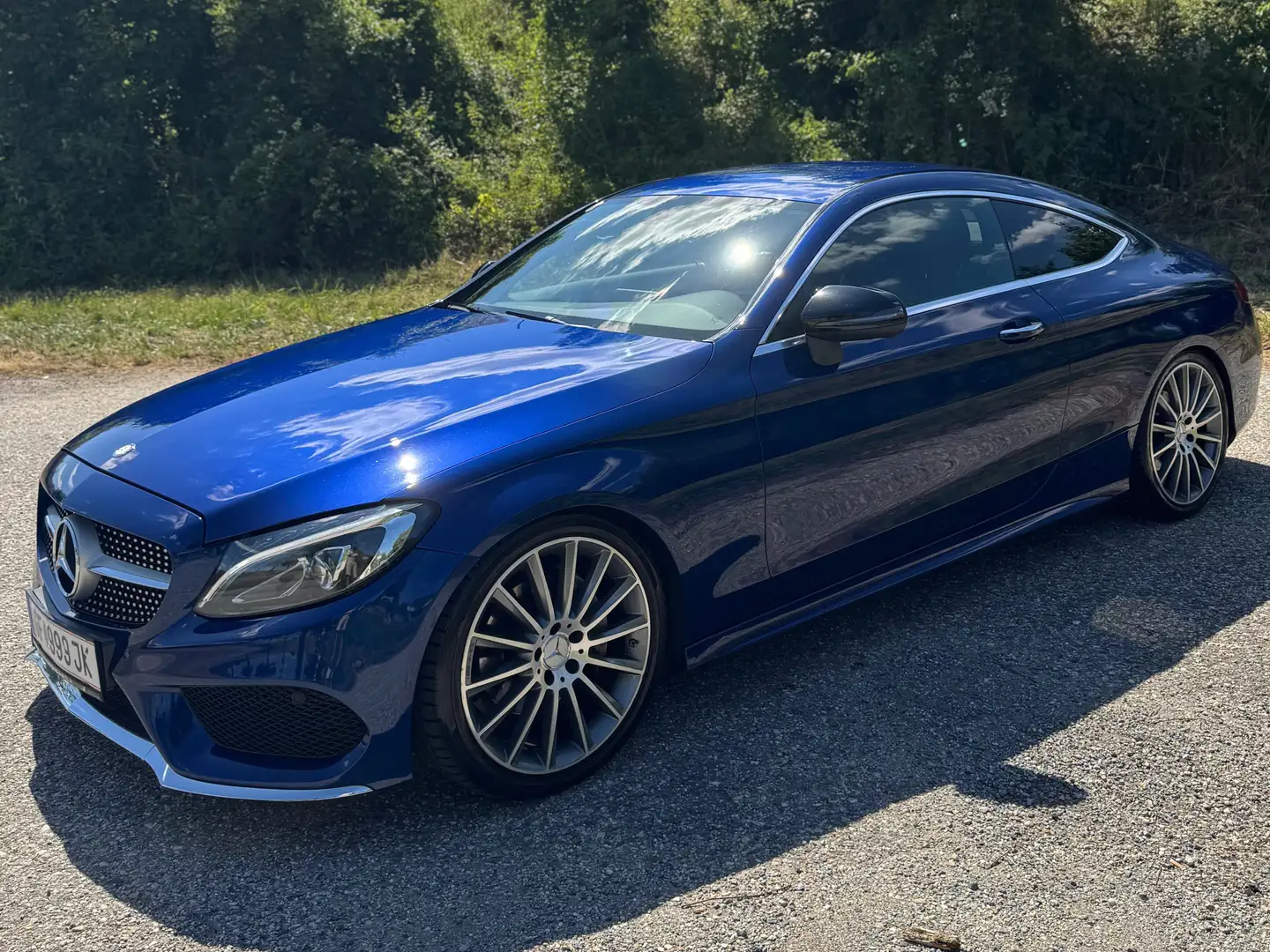 Mercedes-Benz C 220 C 220 d Coupe Aut. Blau - 1