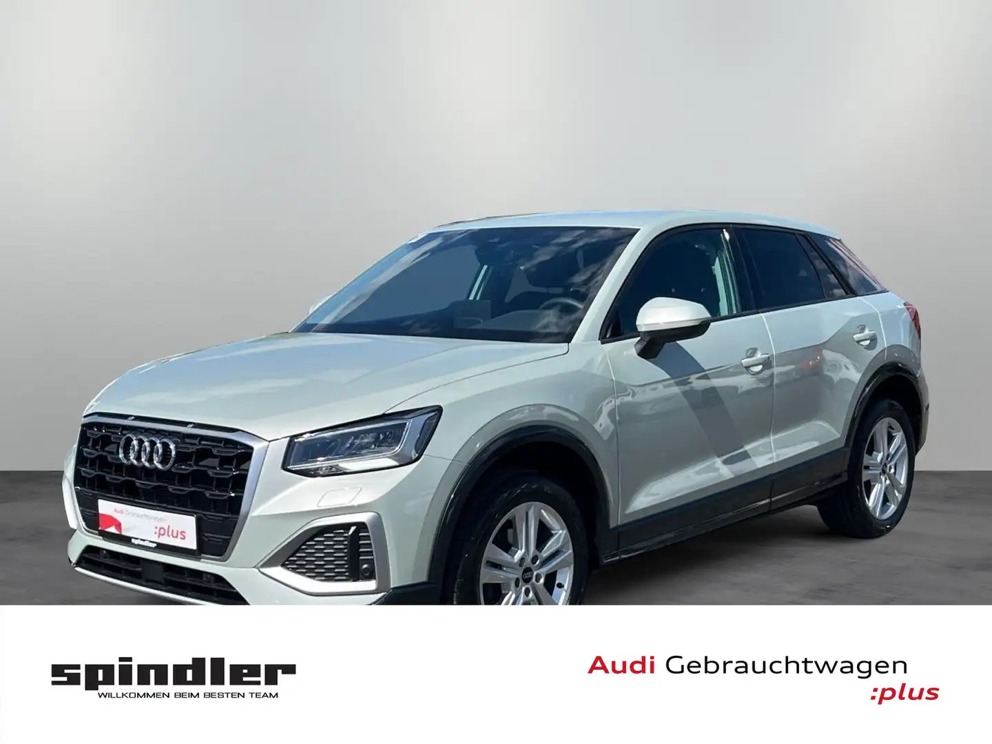 Audi Q2 advanced 30 TFSI / AHK, LED, APP, PDC Silber - 1