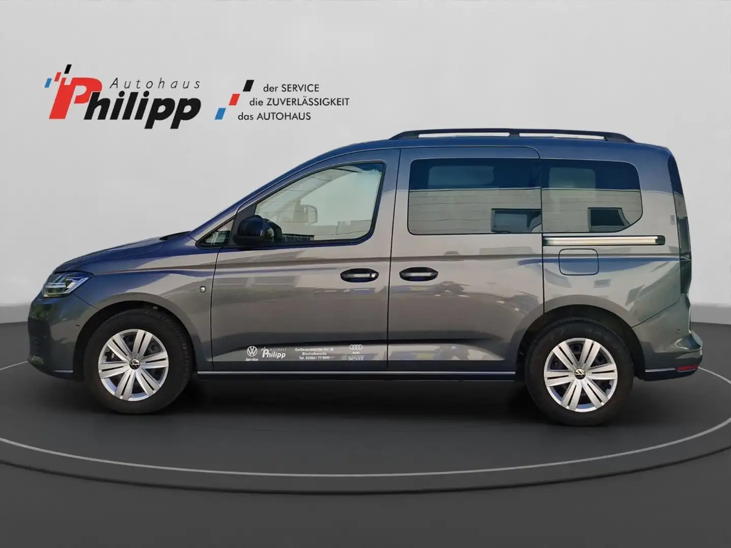 Volkswagen Caddy 1.5 TSI Kombi Gris - 2