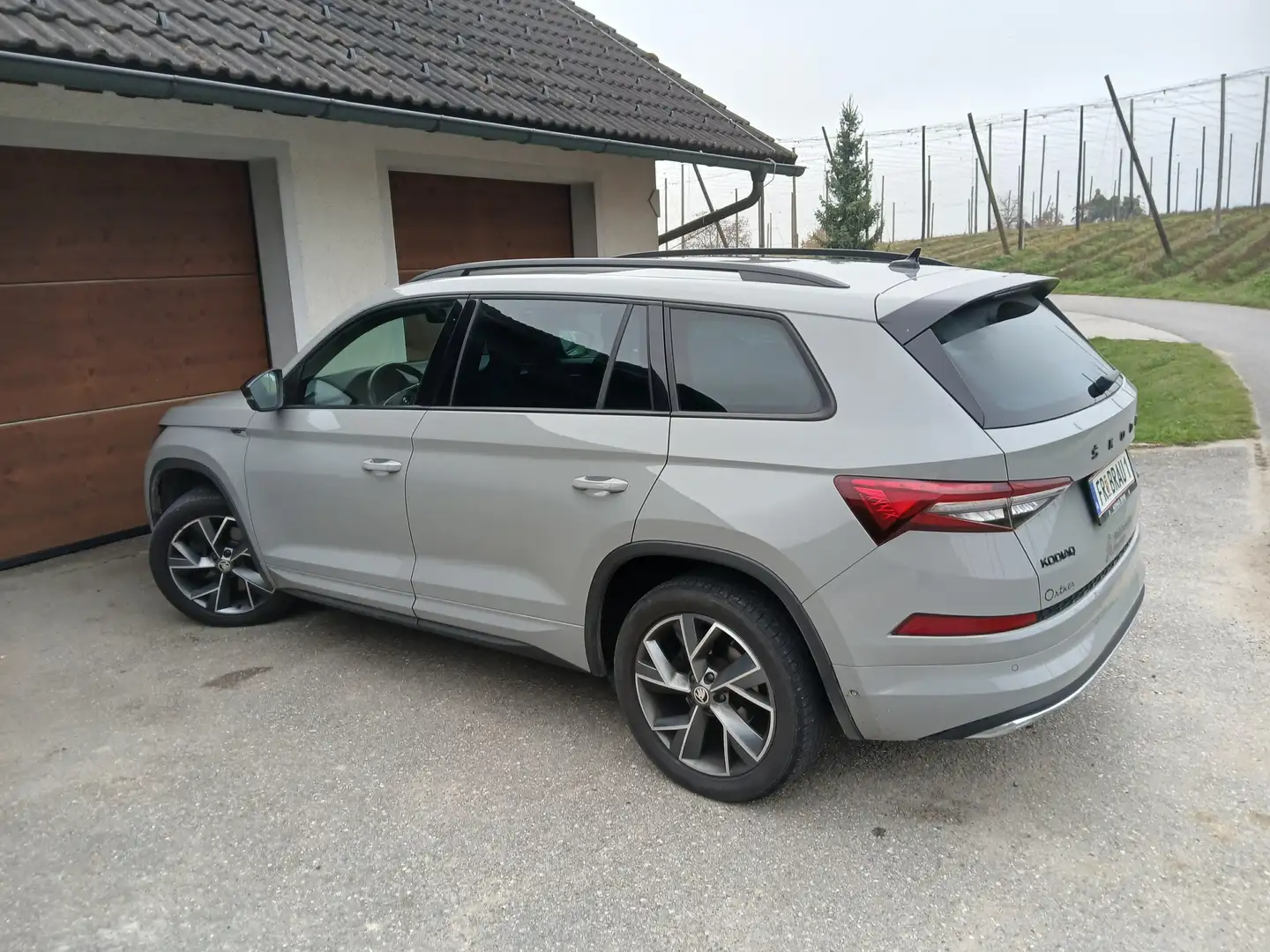 Skoda Kodiaq Kodiaq 2,0 TDI SCR 4x4 Sportline DSG Sportline Grau - 2