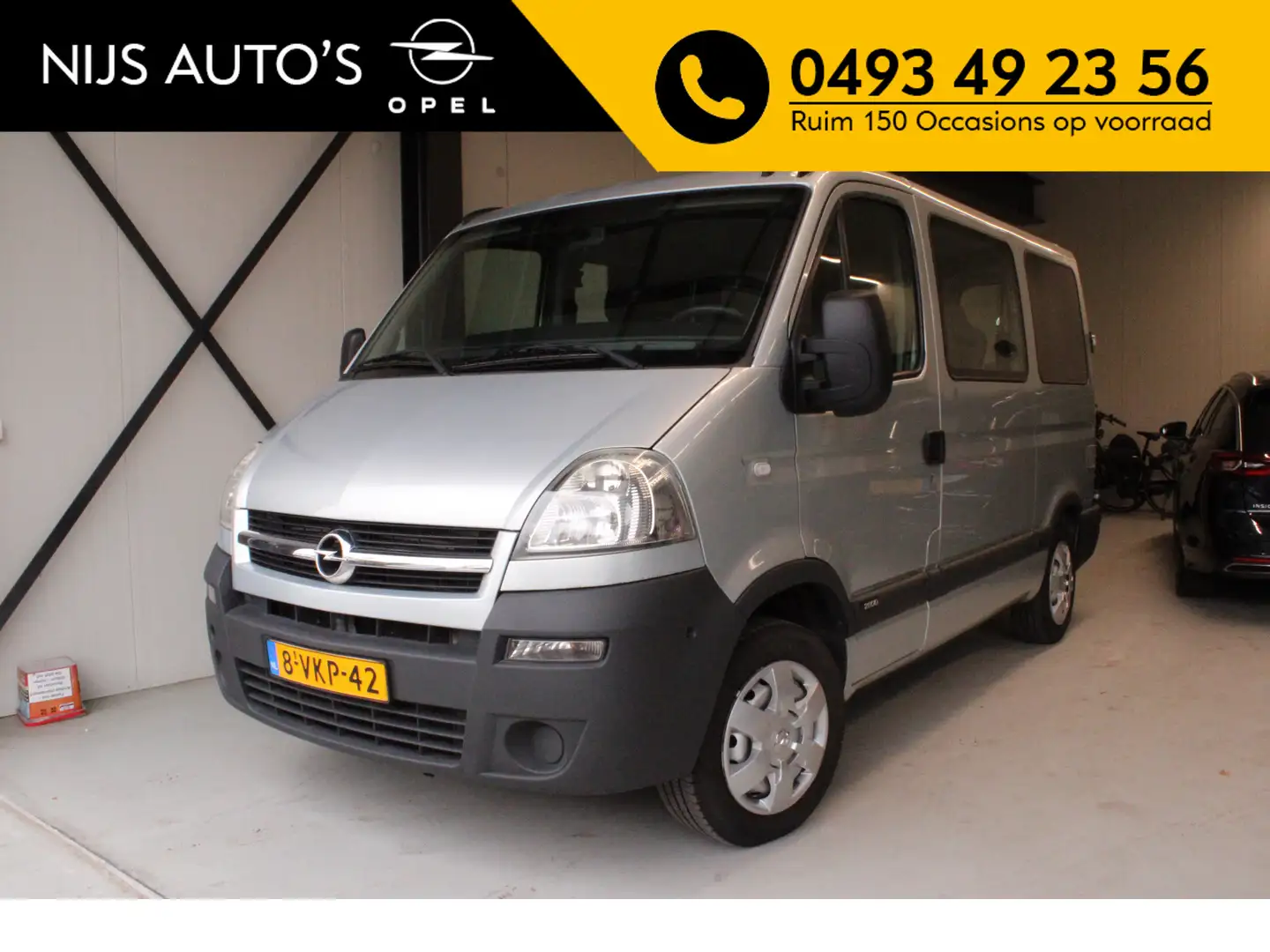 Opel Movano 2.5 CDTI L1H1 | Automaat | Rolstoelbus met Lift | Срібний - 1