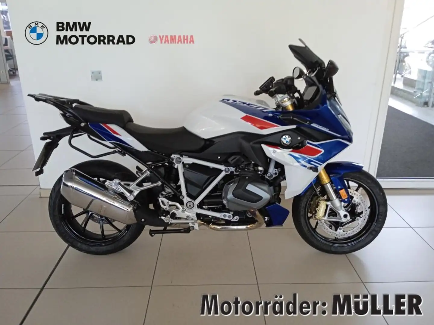 BMW R 1250 RS 3 Pakete, Schaltassistent+Fahrmodi Pro Blanc - 1