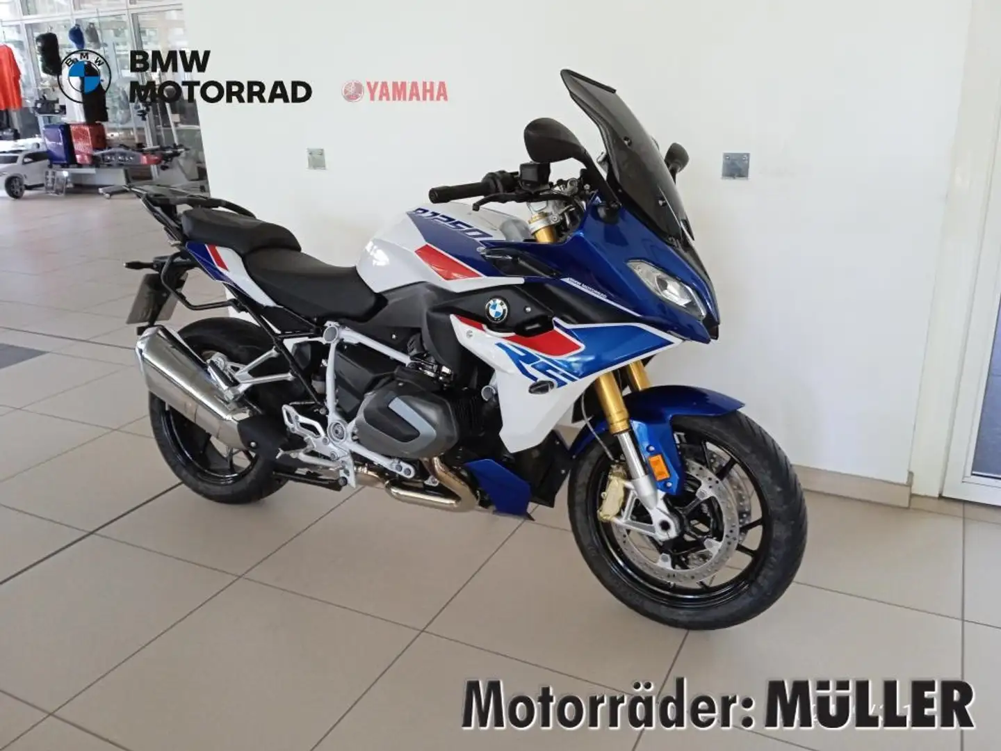BMW R 1250 RS 3 Pakete, Schaltassistent+Fahrmodi Pro Blanc - 2