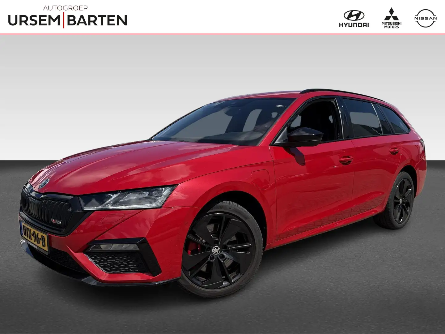 Skoda Octavia Combi 1.4 TSI RS iV PHEV Business | MATRIX LED | M Rood - 1