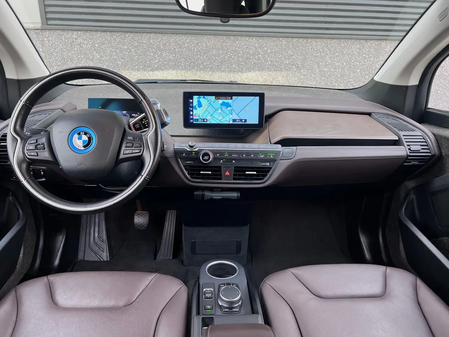 BMW i3 Executive 120Ah 42 kWh/Leder/W-pomp/Navi-pro/3-Fas Blanc - 2