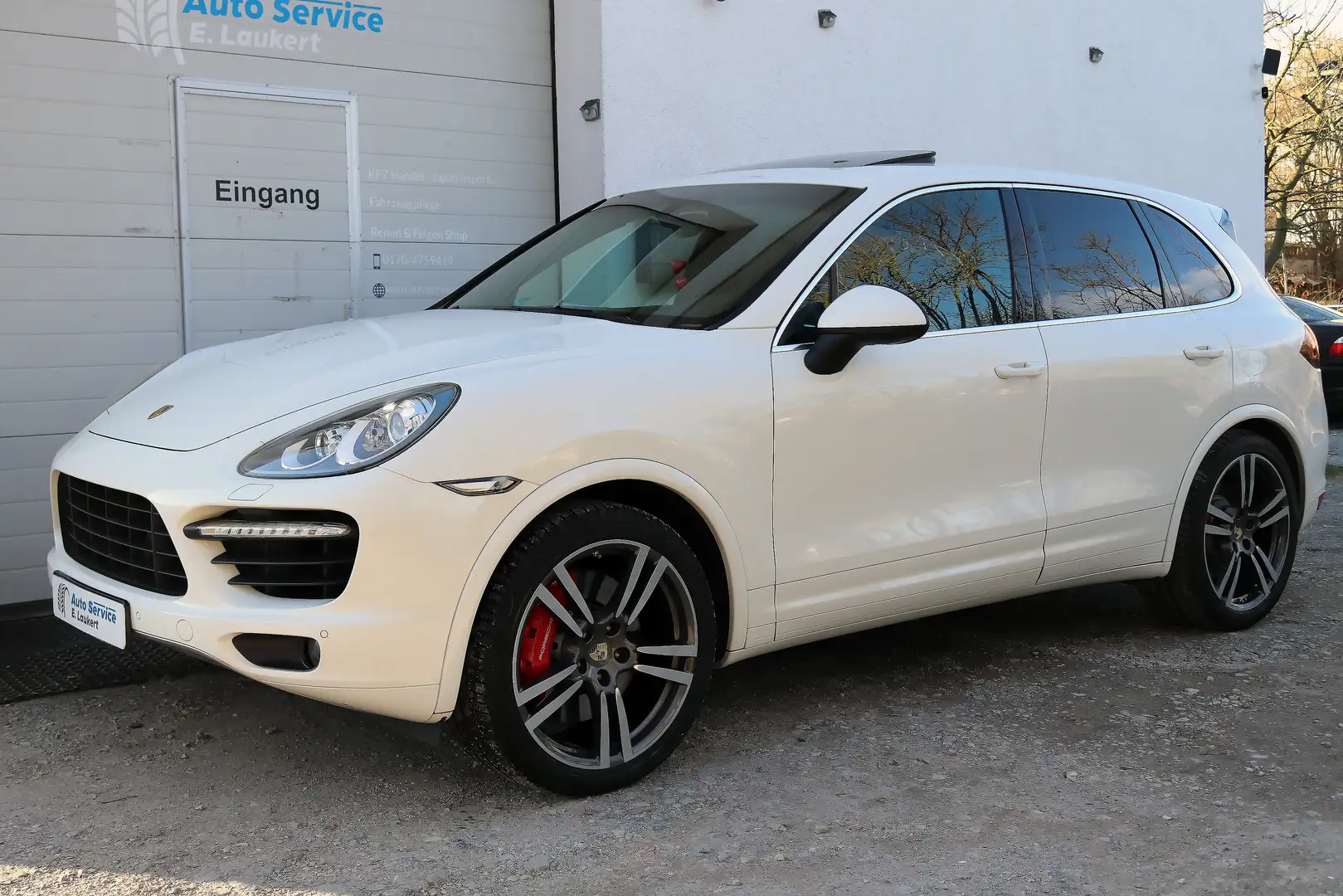 Porsche Cayenne Turbo/Leder/Xenon/AdSportsitze/Alcantara/Bose/Luft Wit - 2