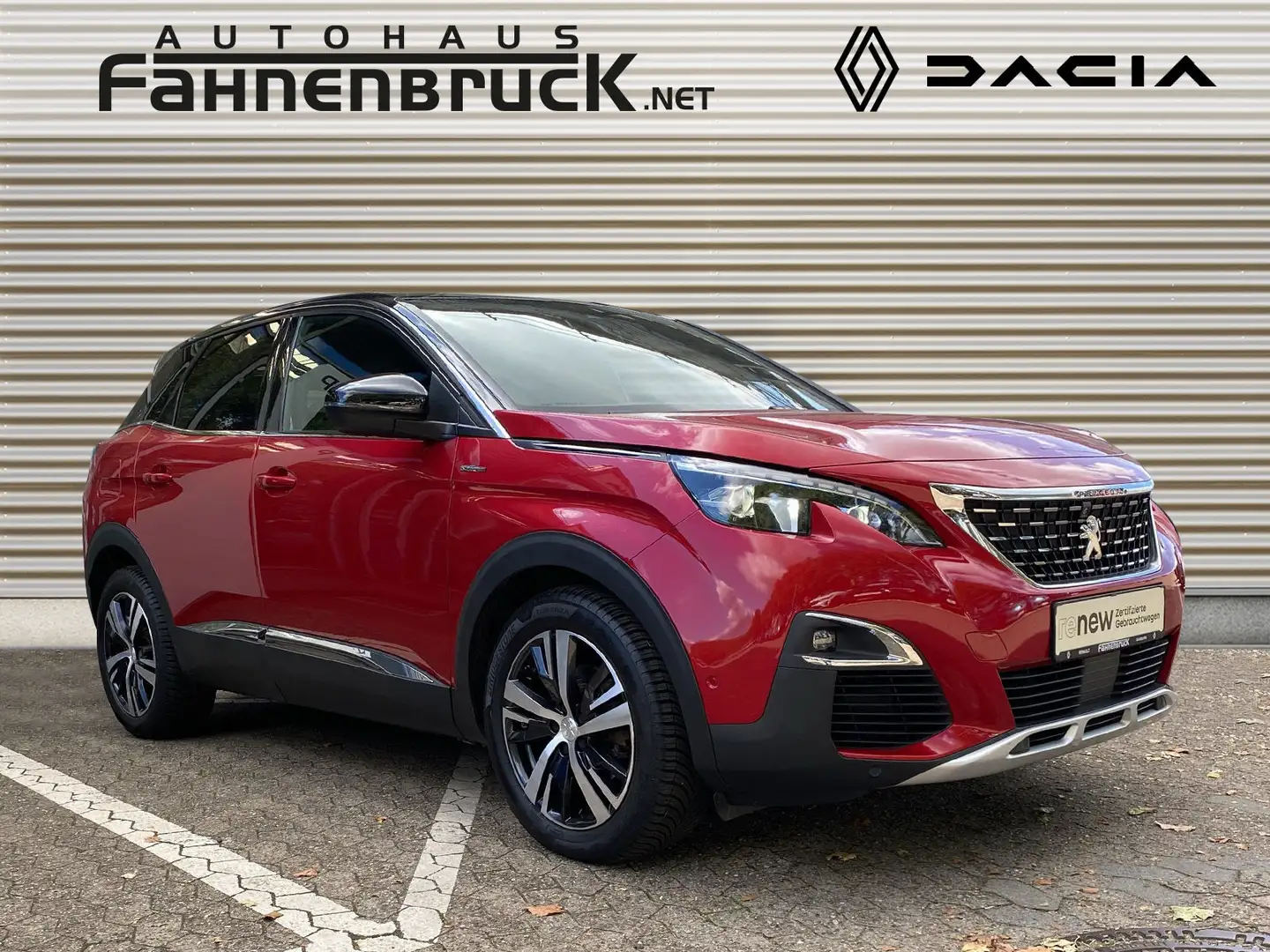 Peugeot 3008 Allure 1.6 PureTech 180 Navi Allwetter Rot - 2