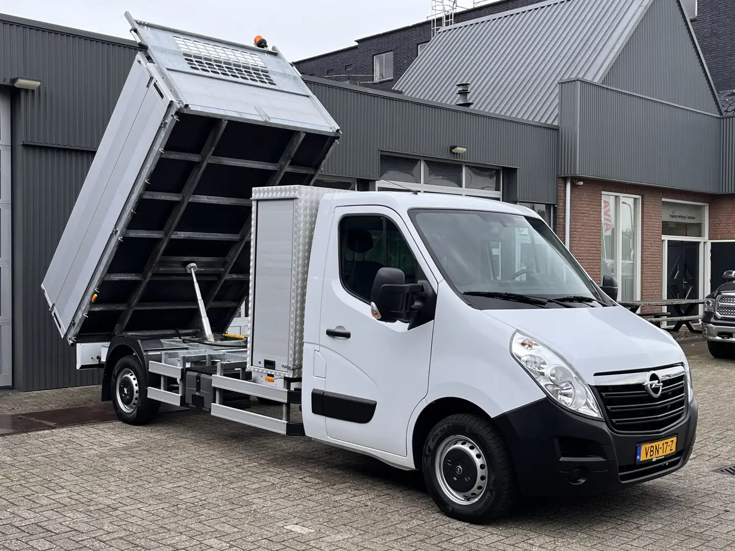 Opel Movano 2.3 CDTI L3 146pk Kipper Pick-up Open laadbak Airc Weiß - 1