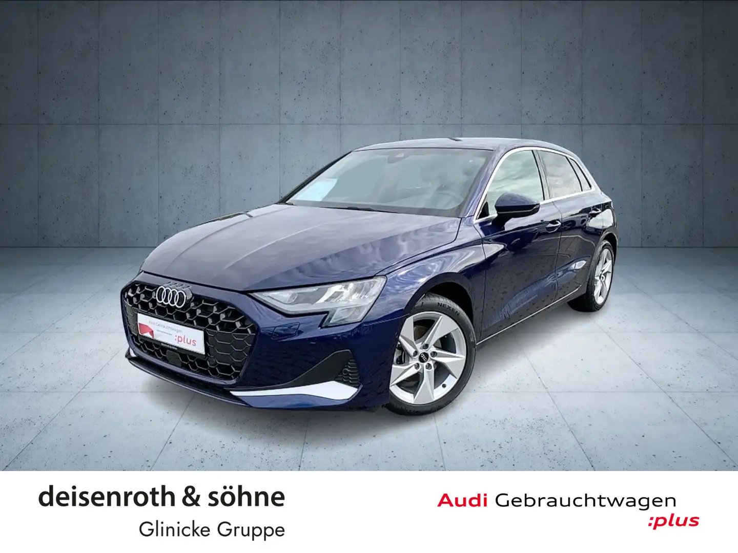 Audi A3 advanced 30 TFSI S tr Nav/PBox/soun Blau - 1