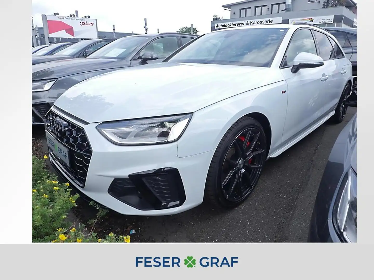Audi A4 Avant 45 TDI S line qu. Tiptr. Pano Navi RüKa Wit - 1