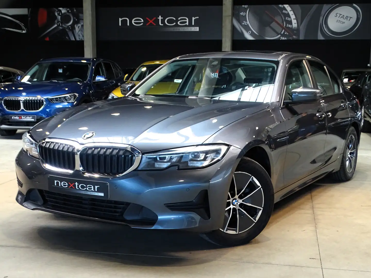 BMW 318 dA Berline G20 *TOE-LED-NAVI-PARKING AV&AR-CAMERA* Grigio - 1