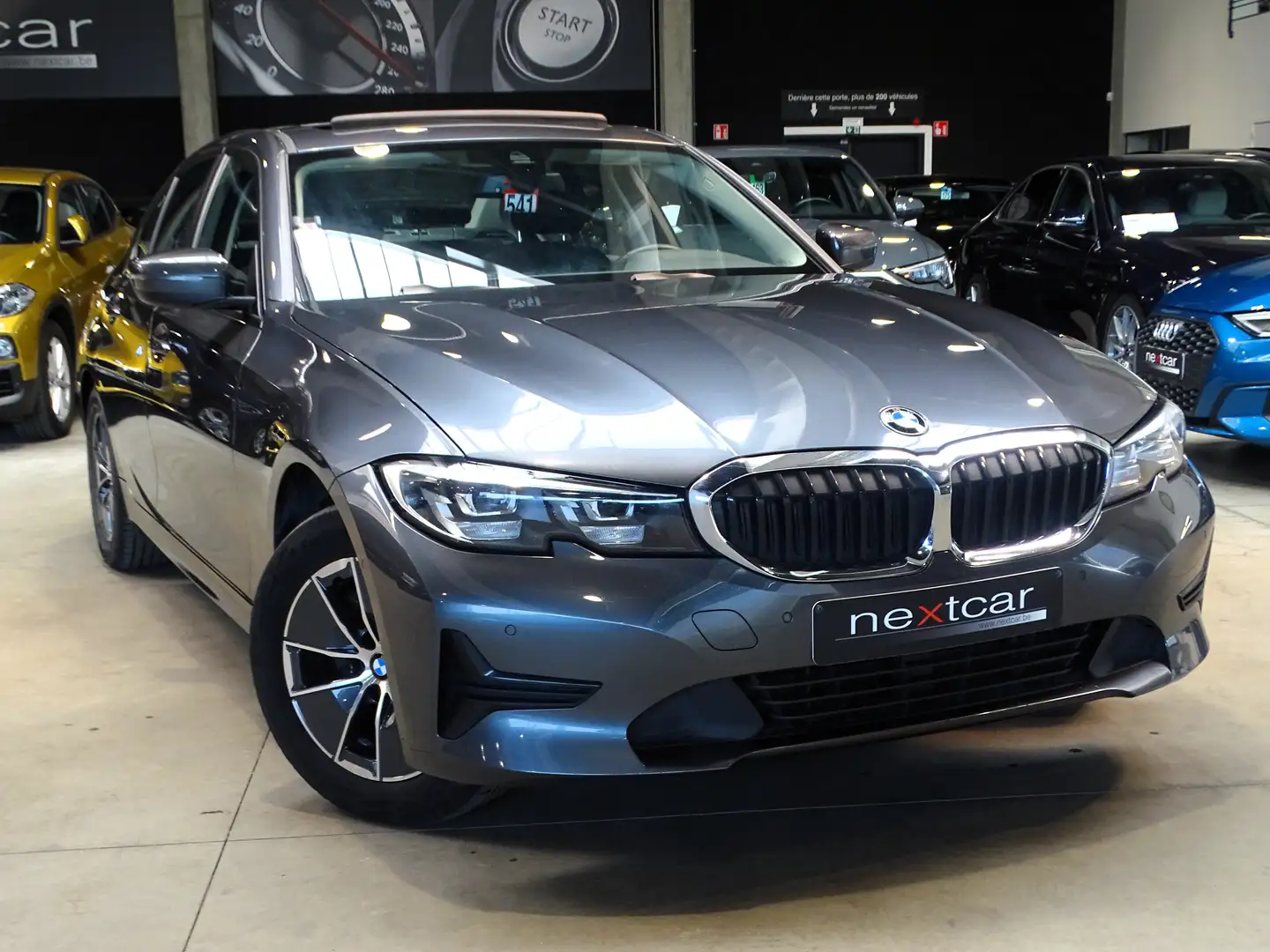 BMW 318 dA Berline G20 *TOE-LED-NAVI-PARKING AV&AR-CAMERA* Grigio - 2