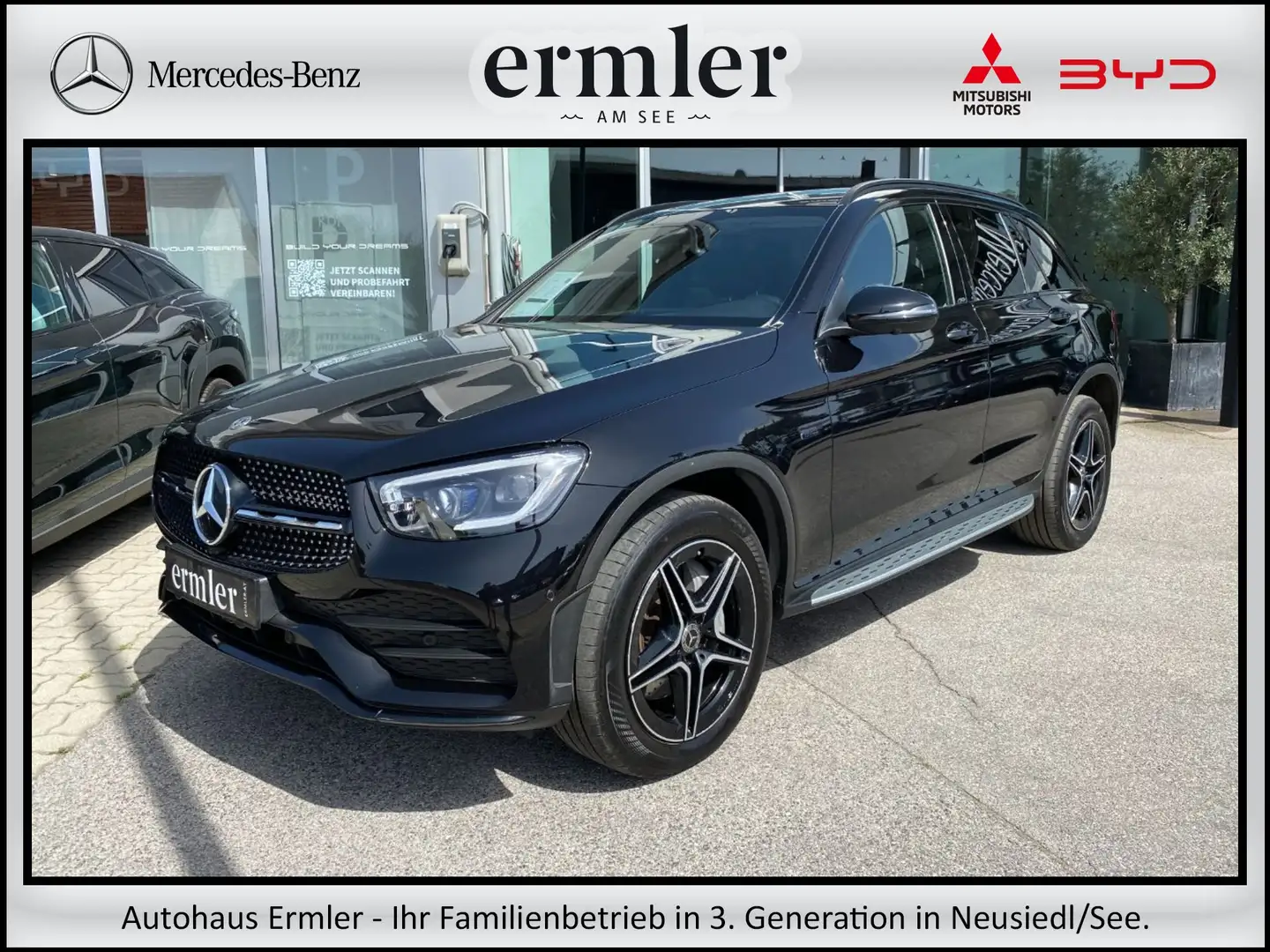Mercedes-Benz GLC 300 de 4MATIC AMG Klima Shz eHeck Schwarz - 1