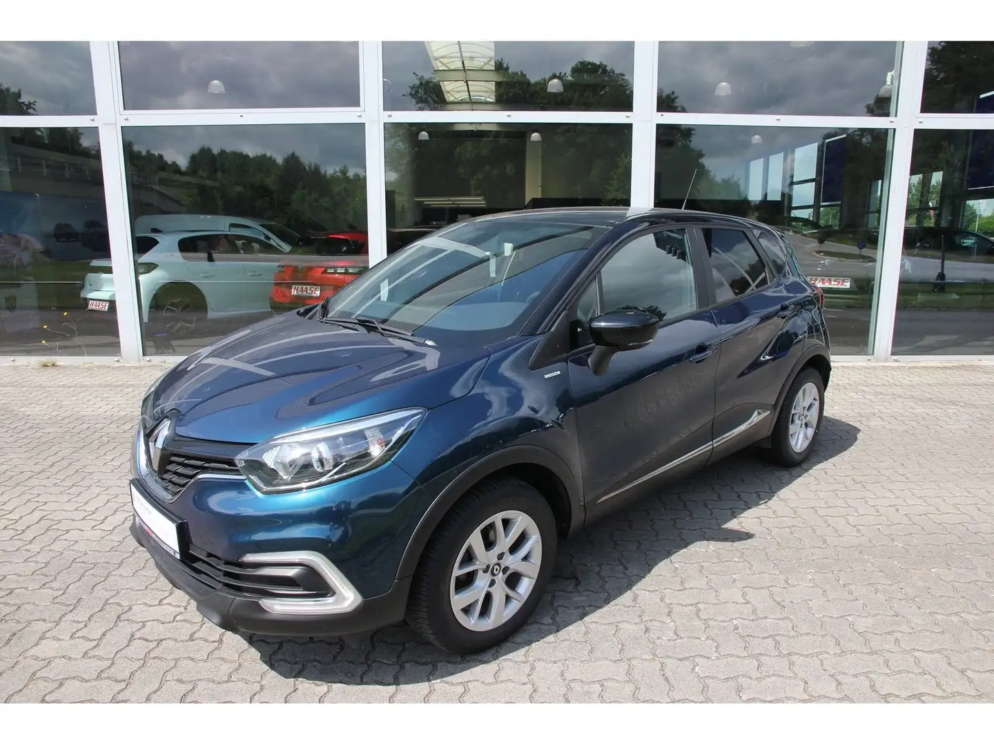 Renault Captur 0.9 TCe 90 eco² Limited ENERGY Klima GJR Blauw - 1