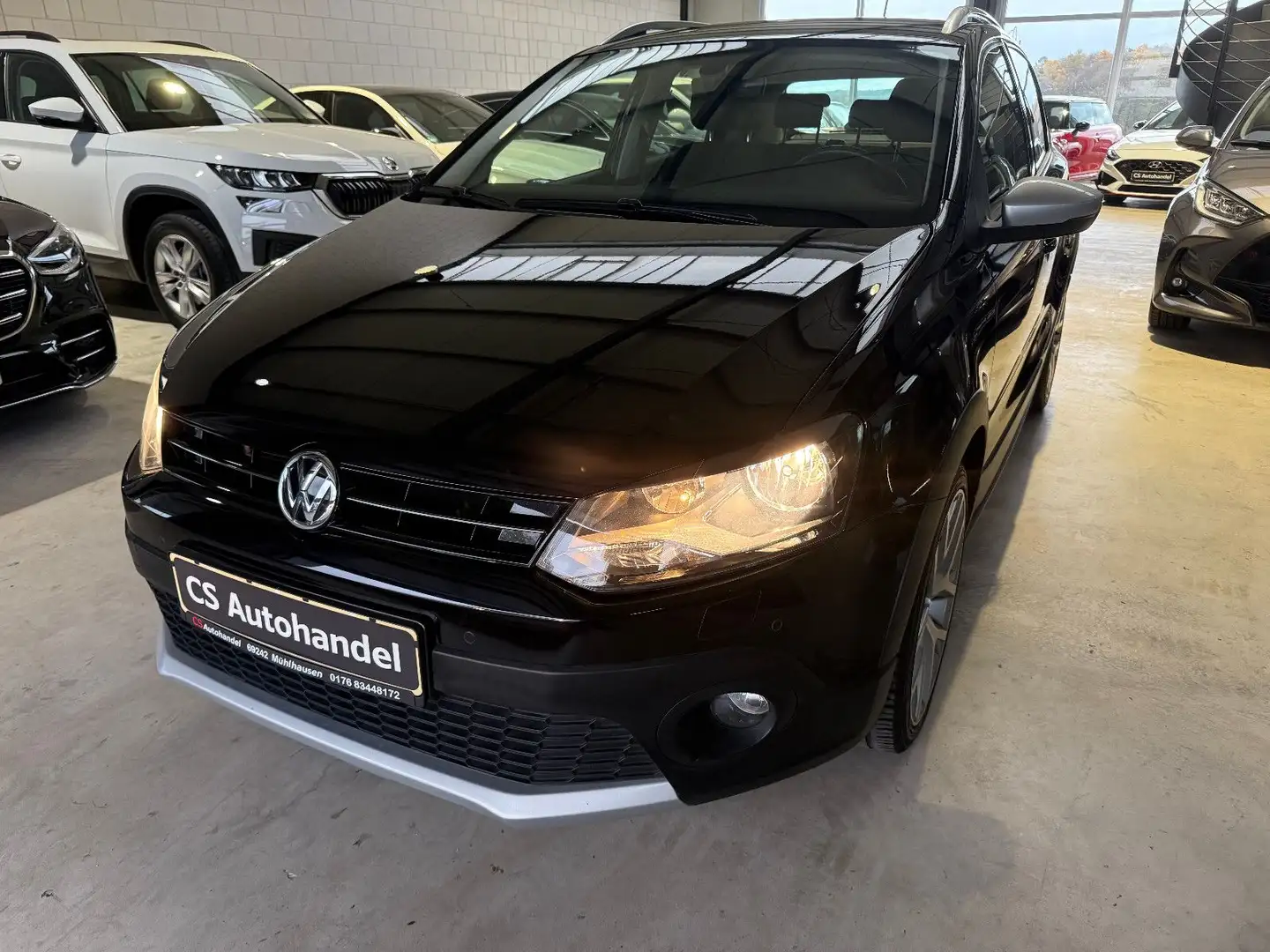Volkswagen Polo V CrossPolo 1,2 BMT/Start-Stopp*Klimatronic Schwarz - 1