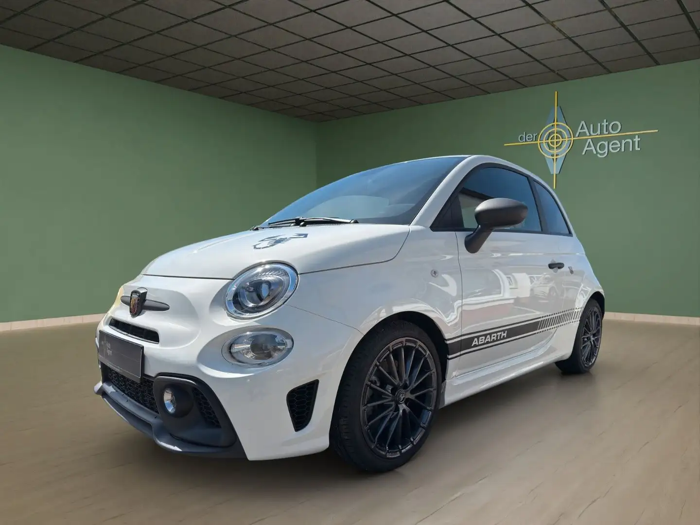 Abarth 595 /17"/Einparkh/Sportausp./mtl.177€ Weiß - 1