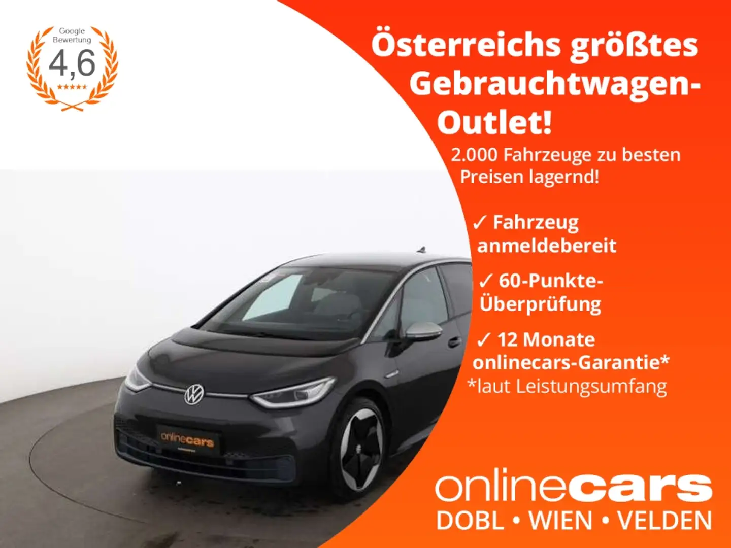 Volkswagen ID.3 Pro Performance 1st Max Aut MATRIX HEAD-UP Gris - 1