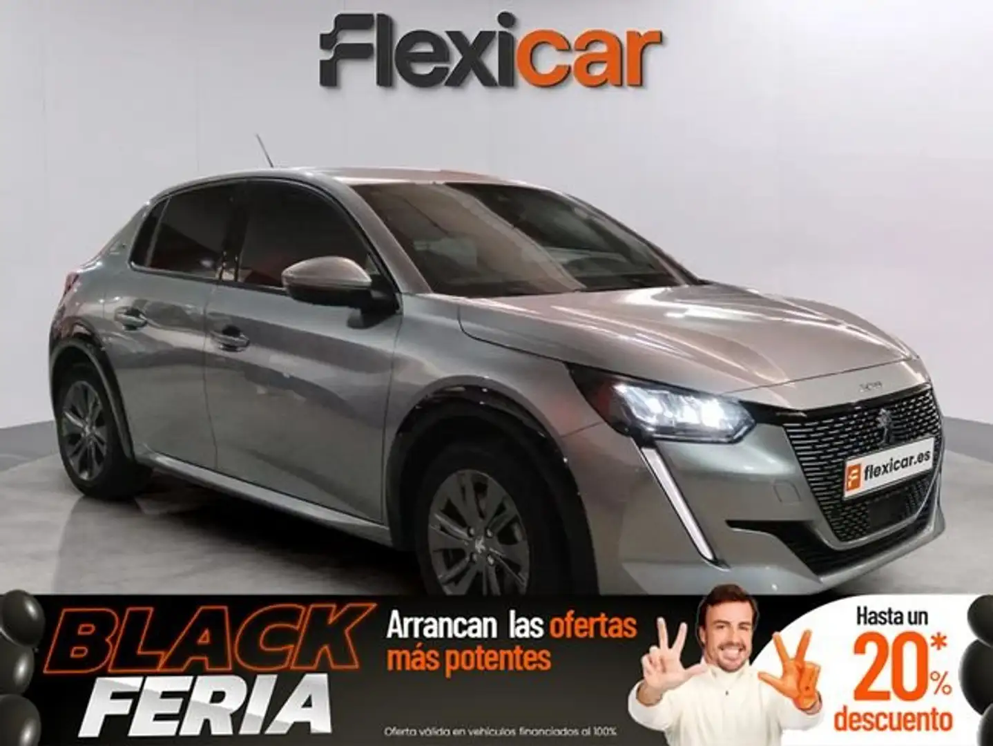 Peugeot 208 Allure Eléctrico 100kW Gris - 1