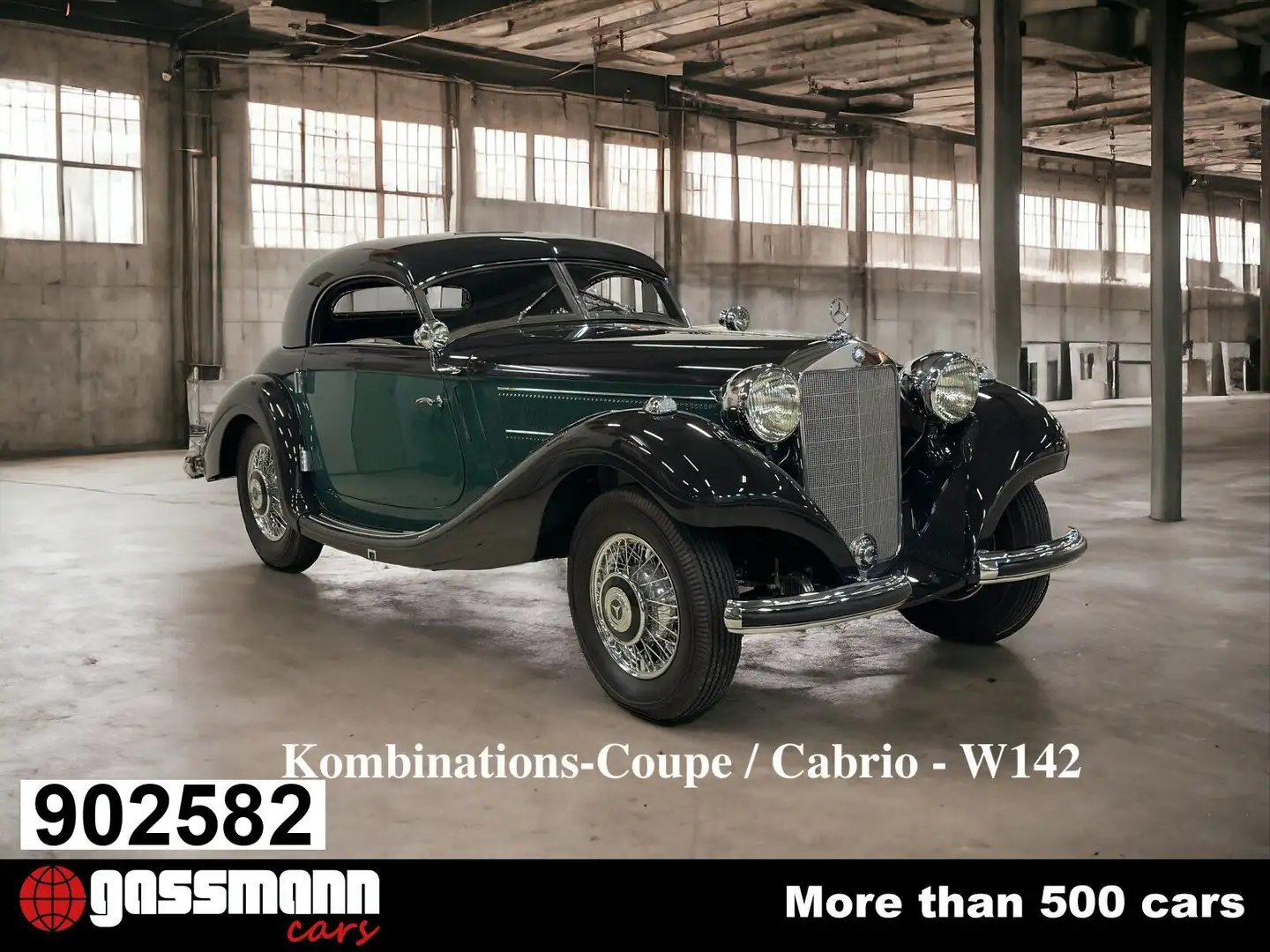 Mercedes-Benz 320 n Kombinations-Coupe/Cabrio mit HardtopW142 - 1