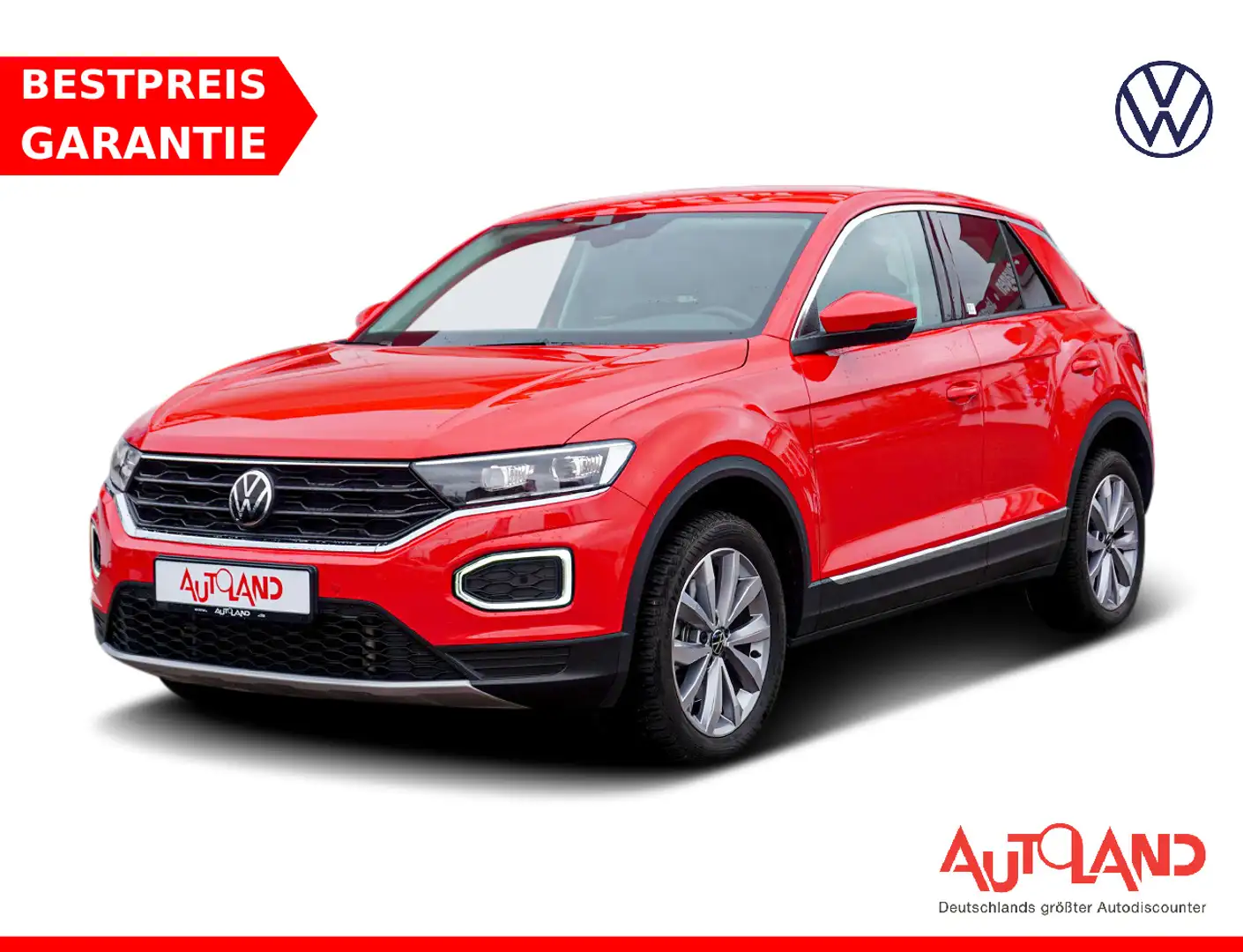 Volkswagen T-Roc 2.0 TDI Style 4Motion LED App-Connect DAB Rouge - 1