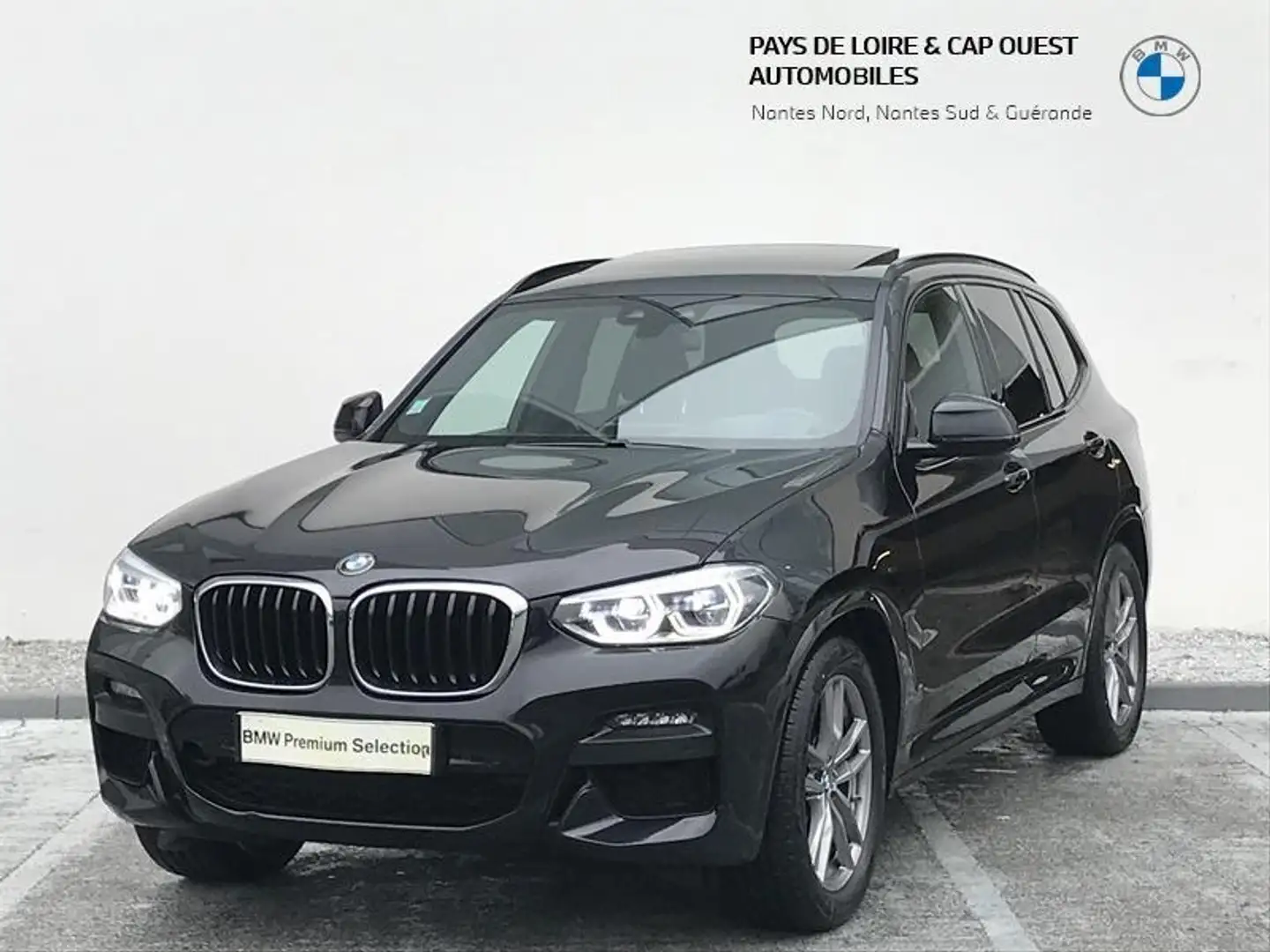 BMW X3 xDrive20dA 190ch  M Sport Noir - 1