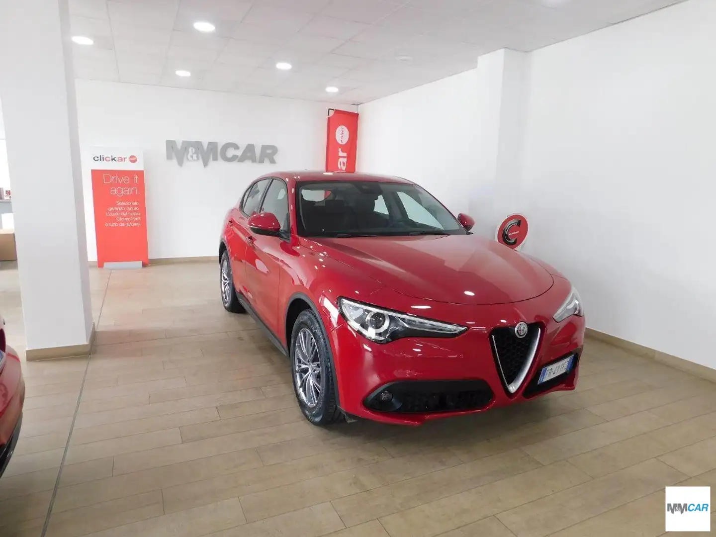 Alfa Romeo Stelvio 2.2 T.diesel 180CV AT8 RWD Bus. Roşu - 1
