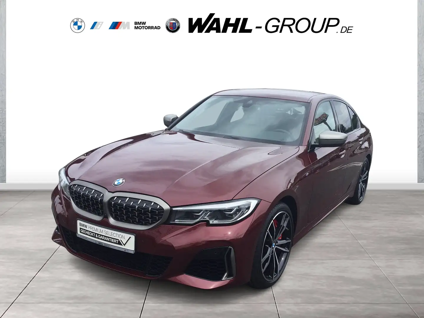 BMW 340 M340i xDrive LC PROF LASER LEDER GRA HIFI HK DAB W Red - 1