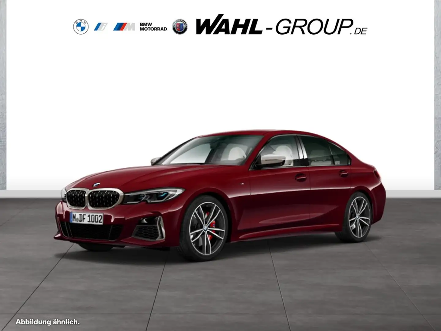 BMW 340 M340i xDrive LC PROF LASER LEDER GRA HIFI HK DAB W Rouge - 1