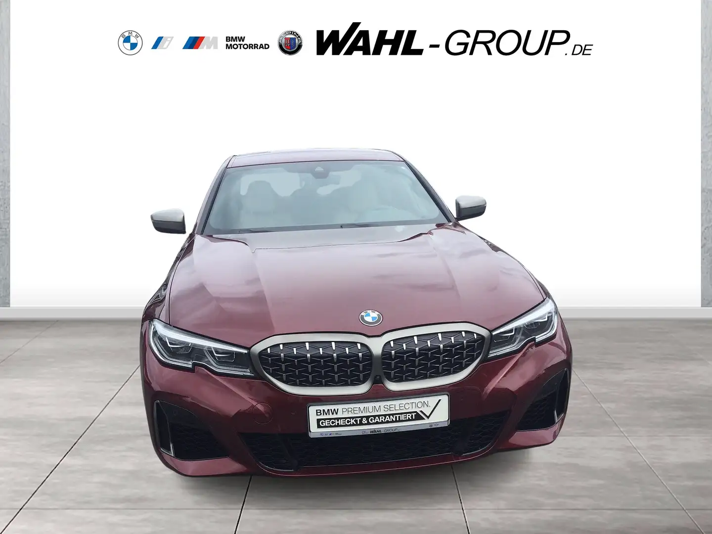 BMW 340 M340i xDrive LC PROF LASER LEDER GRA HIFI HK DAB W Rouge - 2